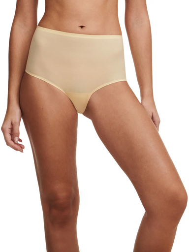 Chantelle Soft Stretch Full Panty - Sunflower Yellow Lingerie - Panties - Soft Stretch by Chantelle | Grace the Boutique