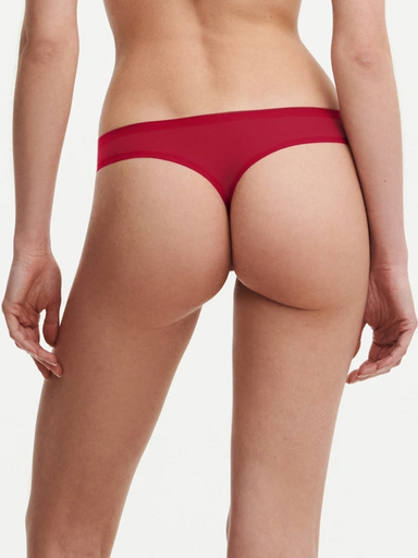 Chantelle Soft Stretch Thong - Passion Red Lingerie - Panties - Soft Stretch by Chantelle | Grace the Boutique