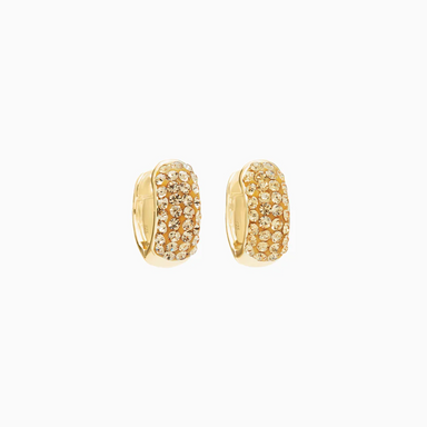 Hillberg & Berk Mini Sparkle Hoops - Gold Accessories - Jewelry - Earrings by Hillberg & Berk | Grace the Boutique