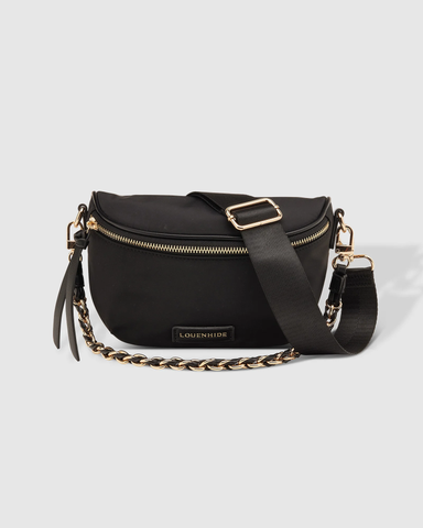 Louenhide Halsey Nylon Sling Bag - Black Accessories - Other Accessories - Handbags & Wallets by Louenhide | Grace the Boutique