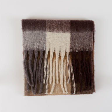 Lyla & Luxe Check Scarf - Brown Accessories - Other Accessories - Hats & Scarves by Lyla & Luxe | Grace the Boutique