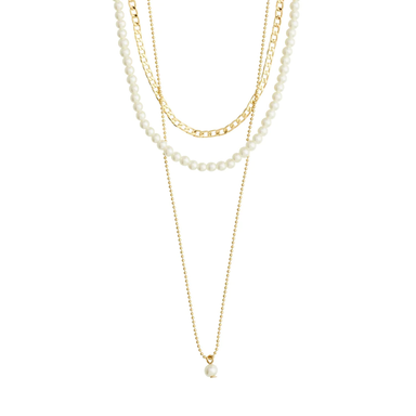 Pilgrim Baker 3 in 1 Necklace - Gold Accessories - Jewelry - Necklaces by Pilgrim | Grace the Boutique