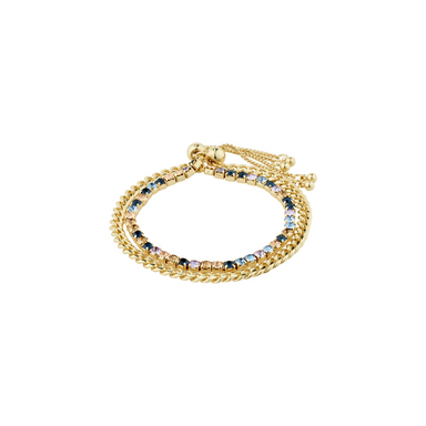 Pilgrim Reign 2-in-1 Bracelet Set - Gold Accessories - Jewelry - Bracelets by Pilgrim | Grace the Boutique