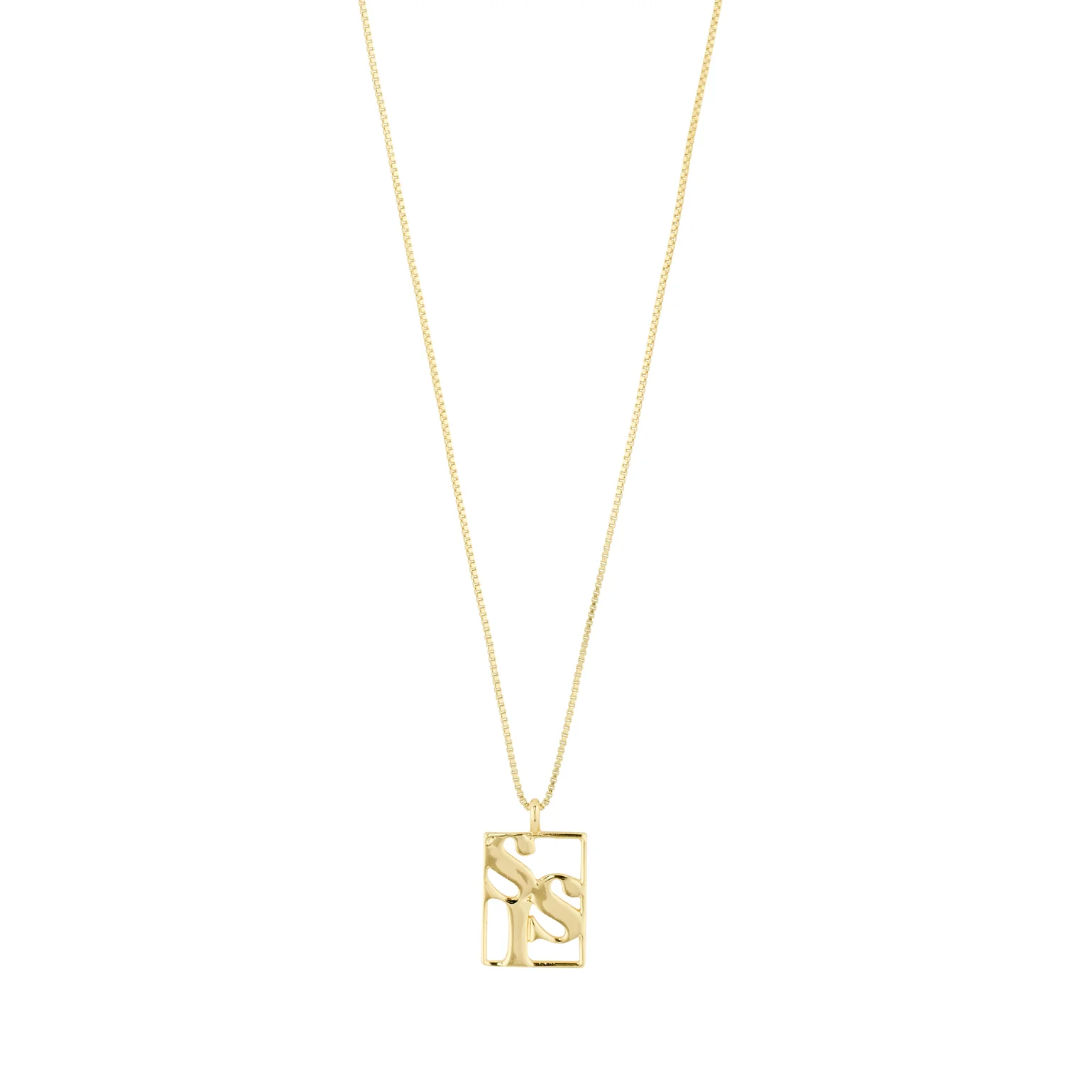 Pilgrim SIS Love Tag Necklace - Gold Accessories - Jewelry - Necklaces by Pilgrim | Grace the Boutique