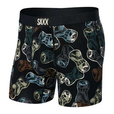 Saxx Vibe Boxer Brief - Friday Night Camo - Black Mens - Saxx - Vibe by Saxx | Grace the Boutique