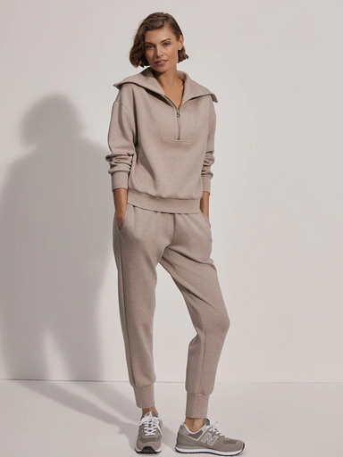 Varley Slim Cuff Pant 25” - Taupe Sleepwear - Other Sleepwear - Loungewear by Varley | Grace the Boutique