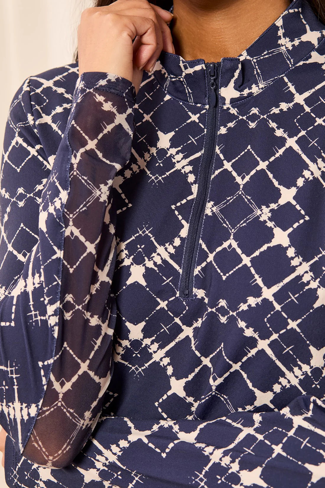 Tribal Sport 1/2 Zip - Estate Blue