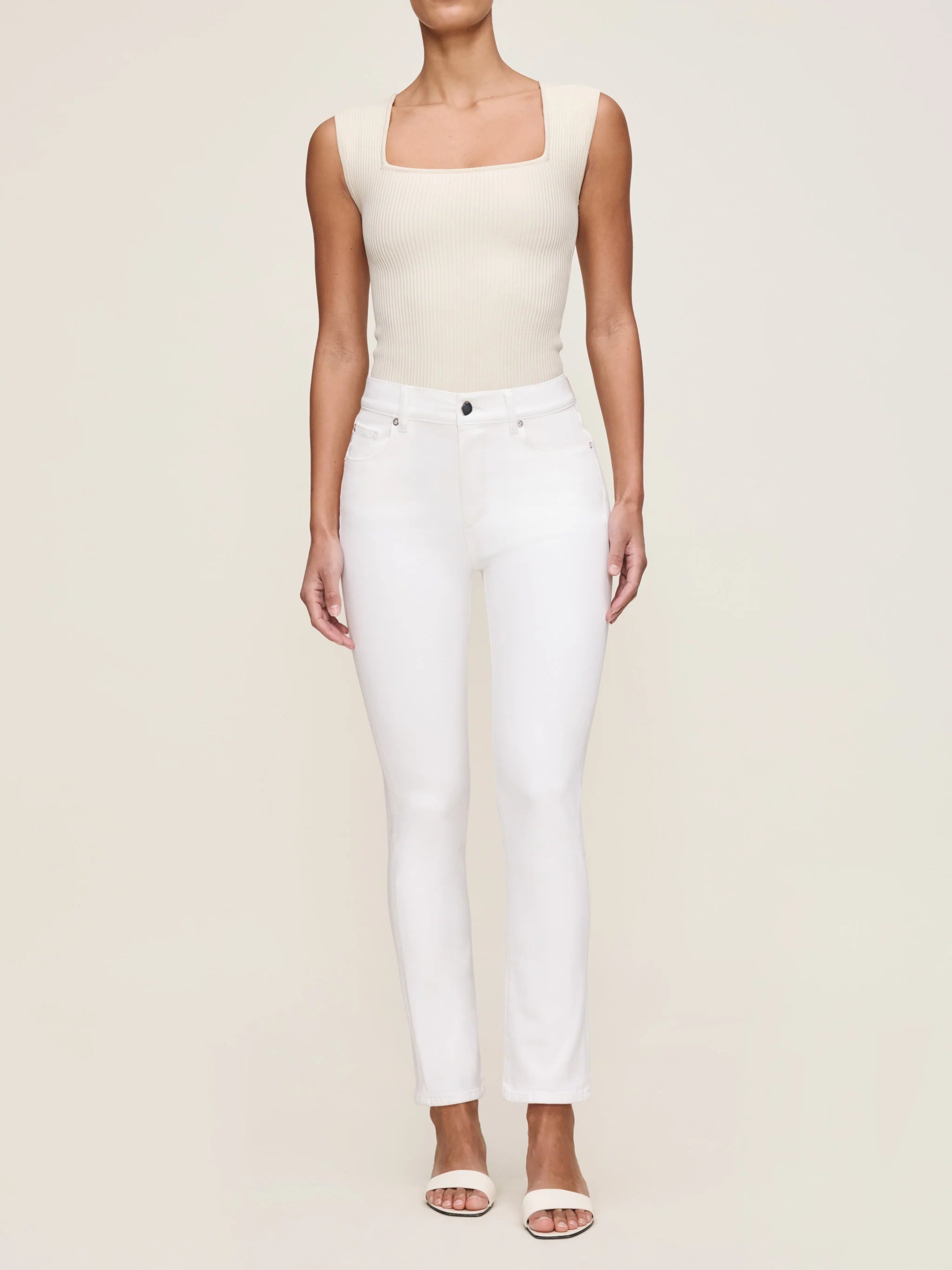 DL1961 Mara Straight - White