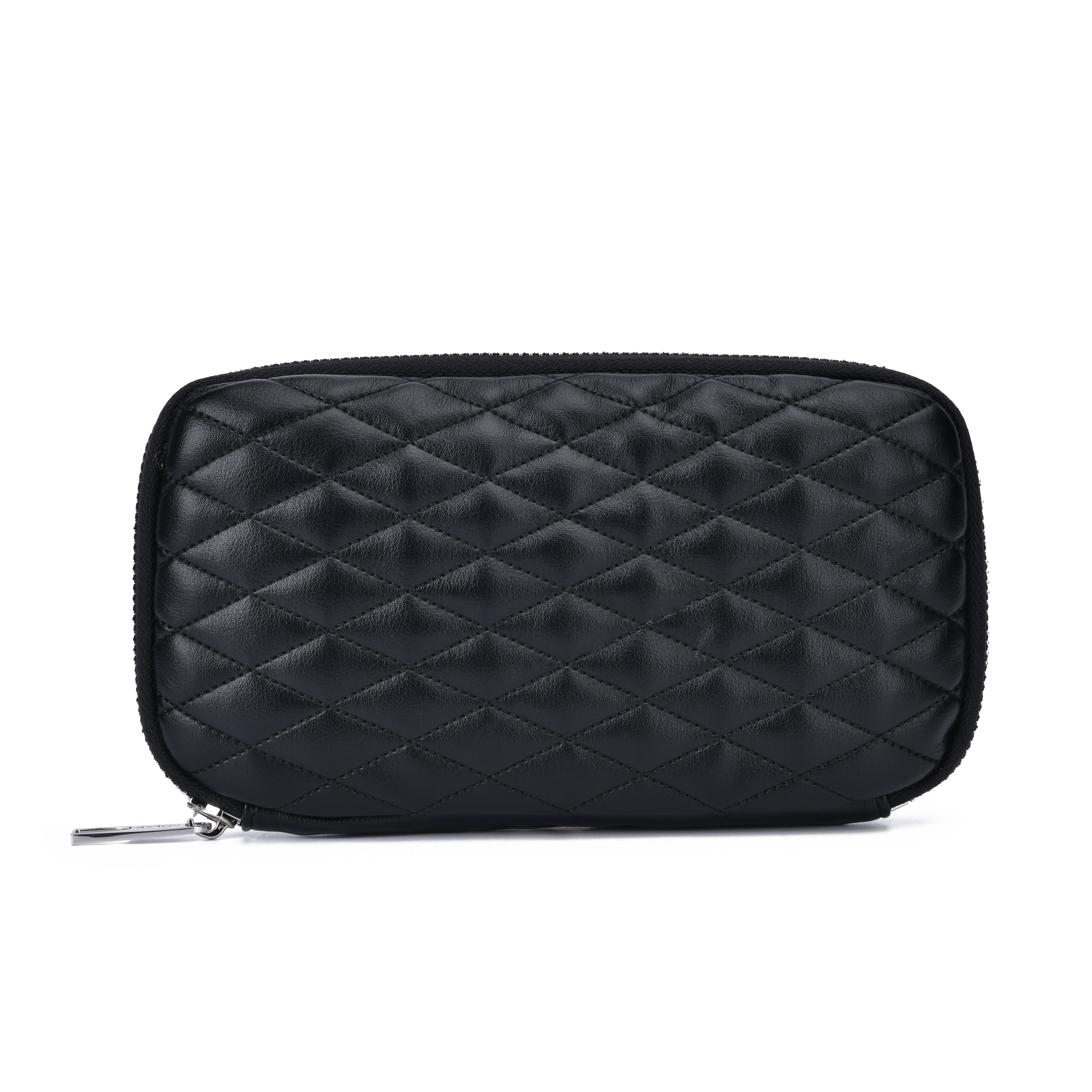 co-lab Voli Quilted Wallet - Black