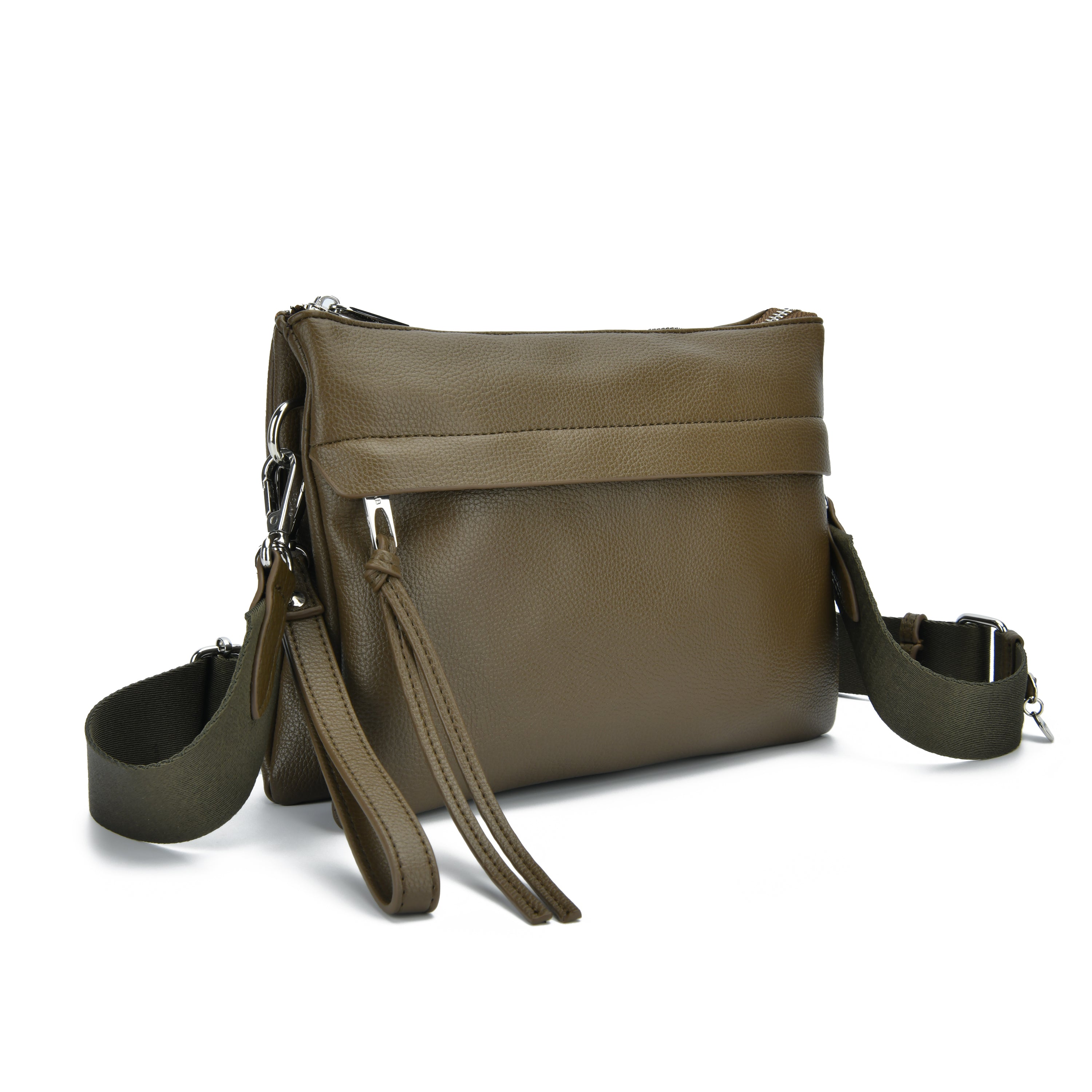 co-lab Charlie Crossbody Clutch - Olive