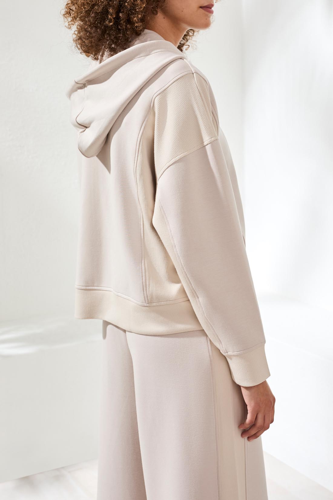 Tribal Technolux Zip Hoodie - Sanddune