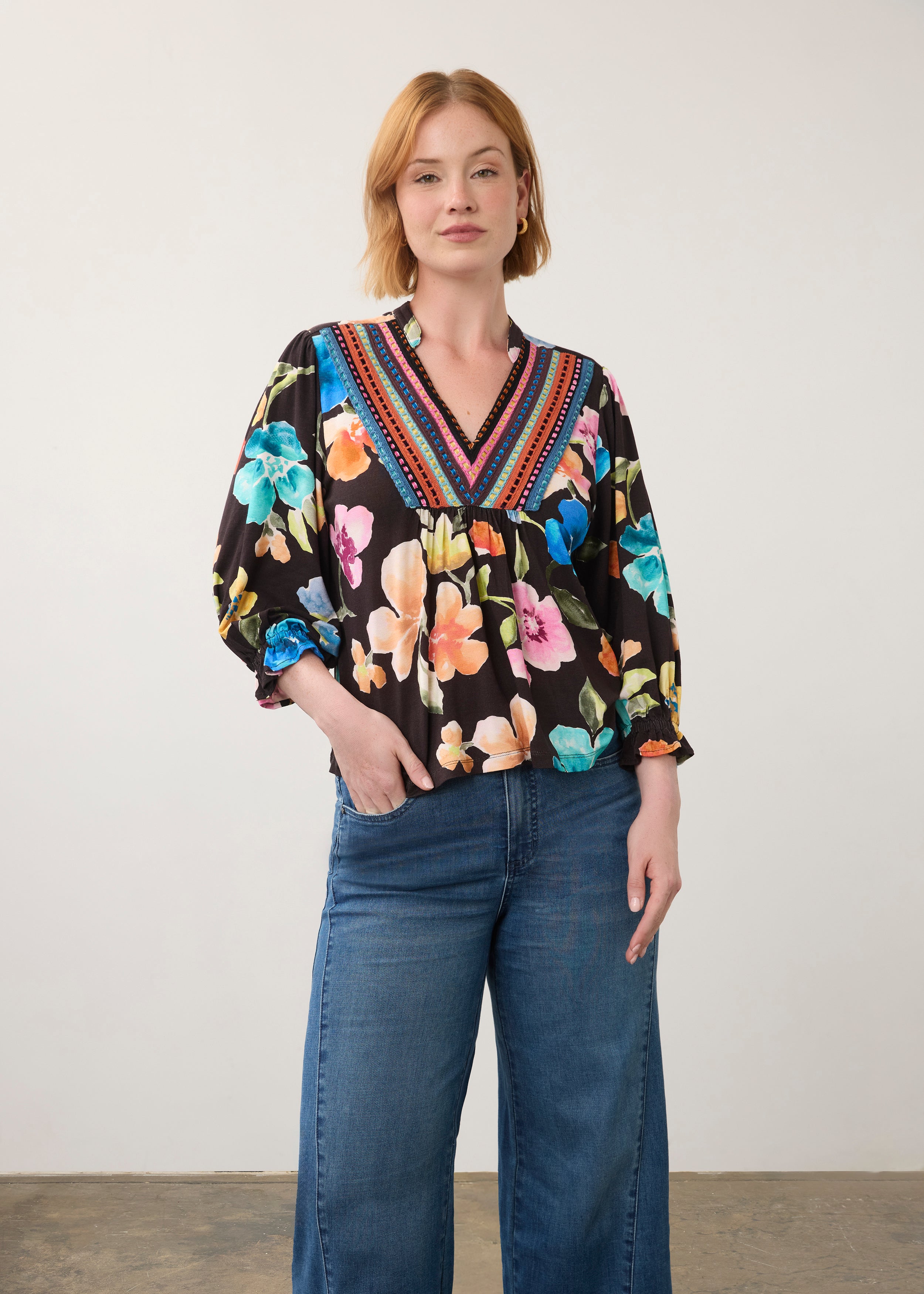FDJ Embellished Top - Rebecca