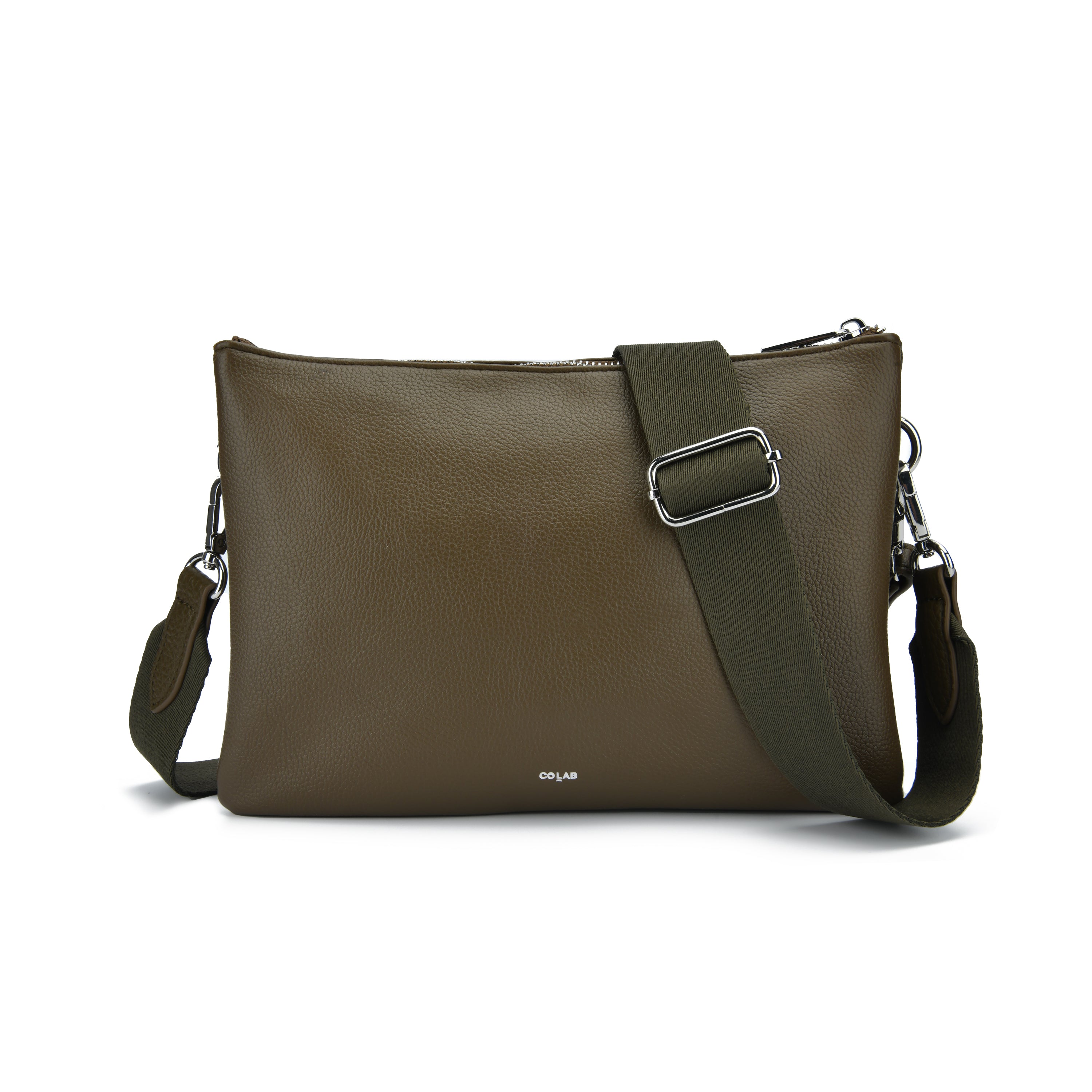 co-lab Charlie Crossbody Clutch - Olive