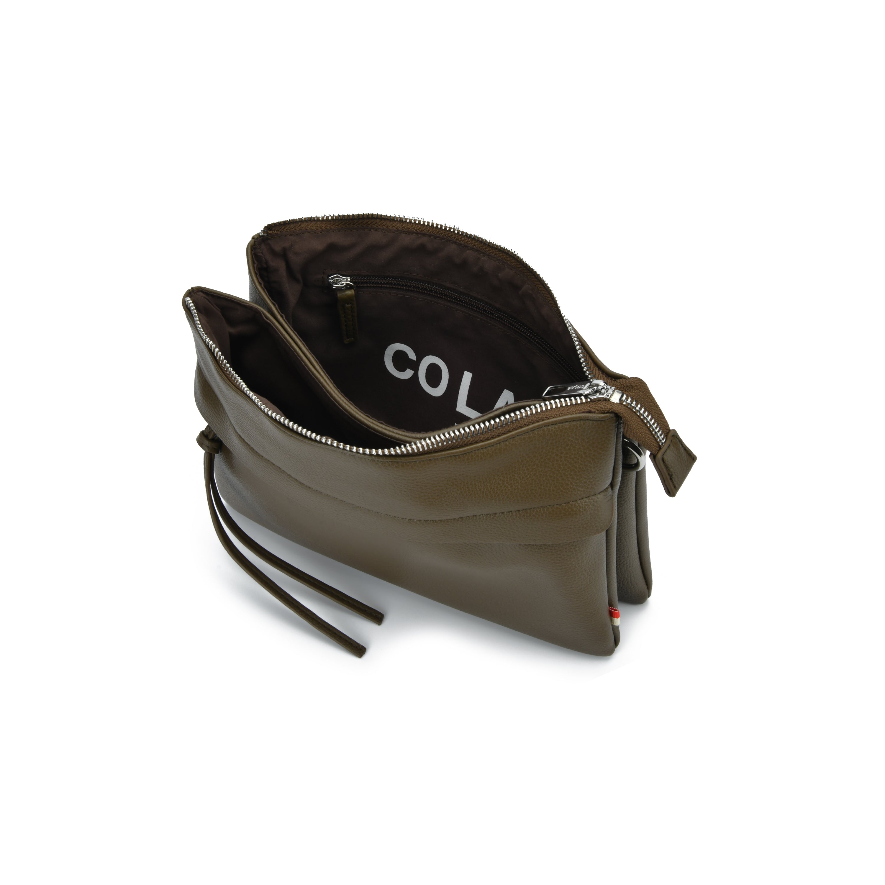 co-lab Charlie Crossbody Clutch - Olive