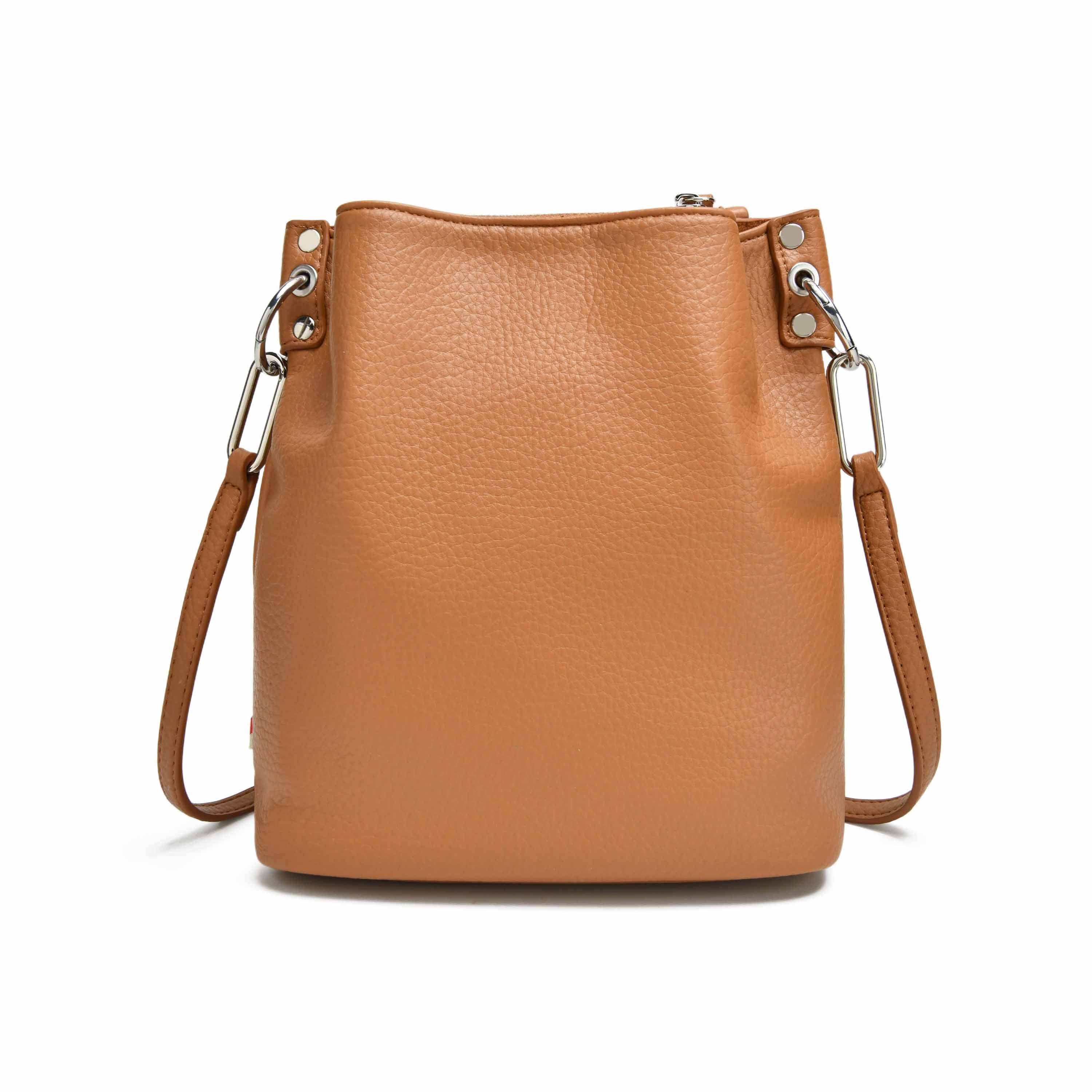 co-lab Florence Bucket Crossbody - Tan