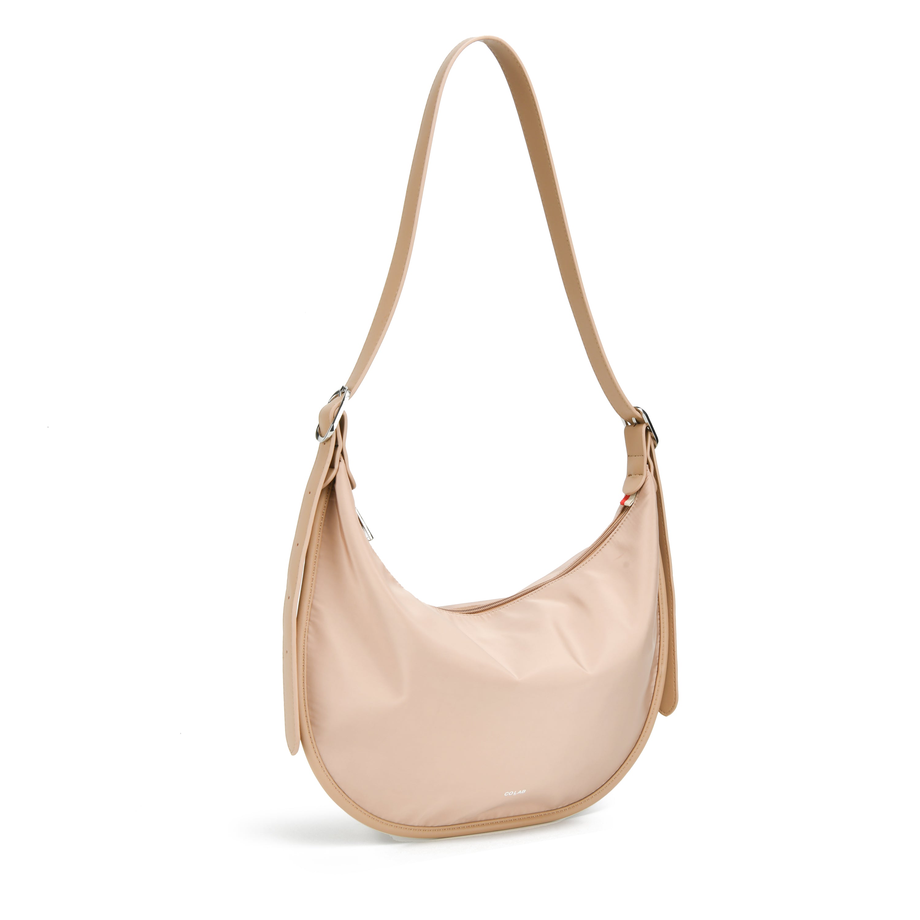 co-lab Amie Nylon Crossbody - Beige