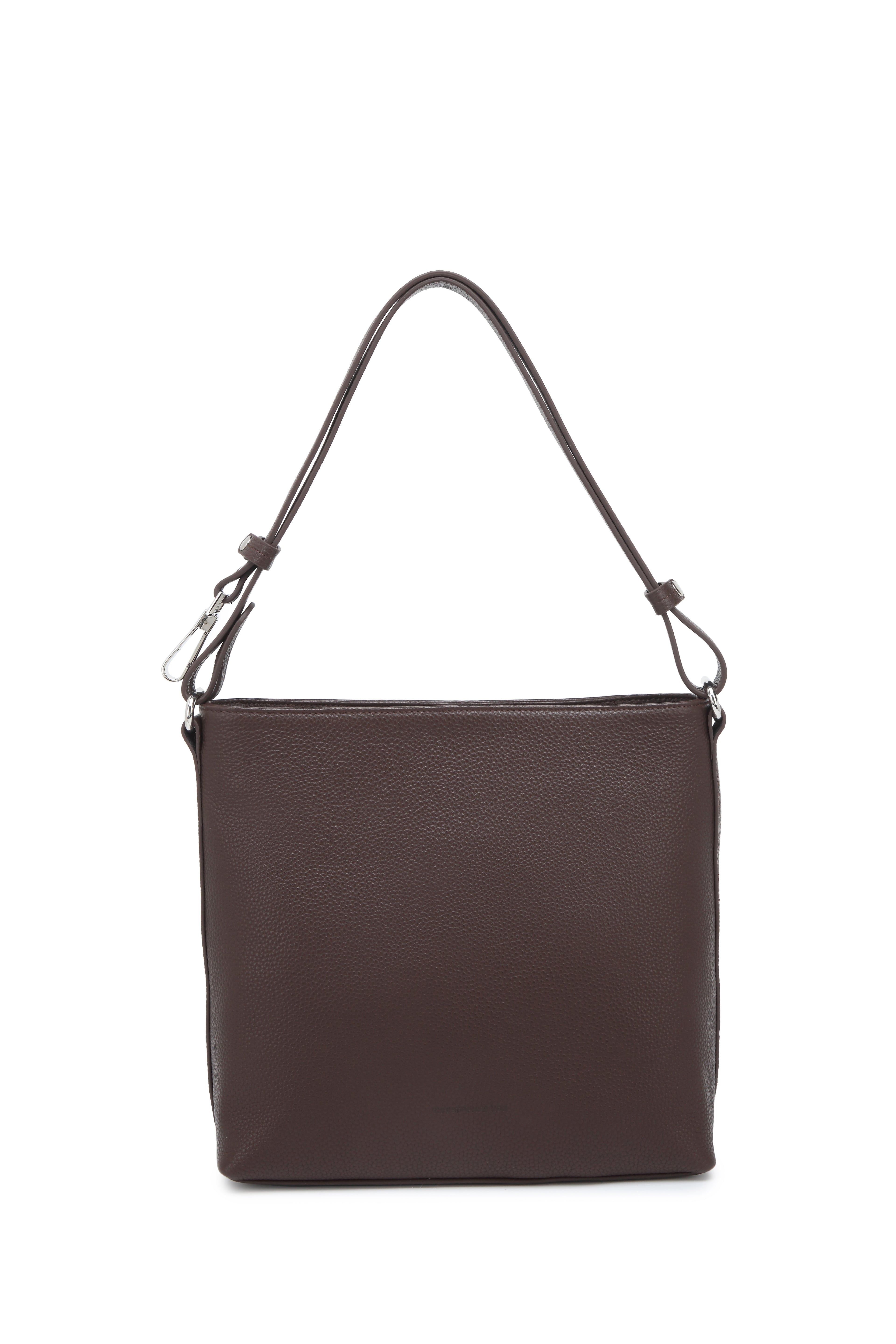 Christopher Kon Leather Bucket Bag - Chocolate