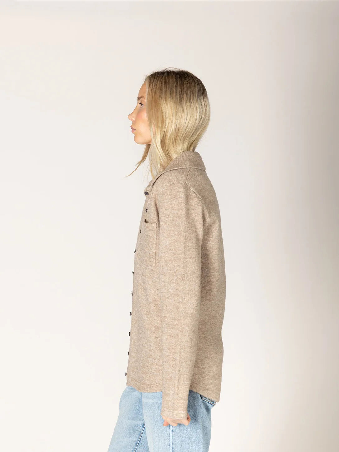 Lyla & Luxe Aarti Shacket - Putty