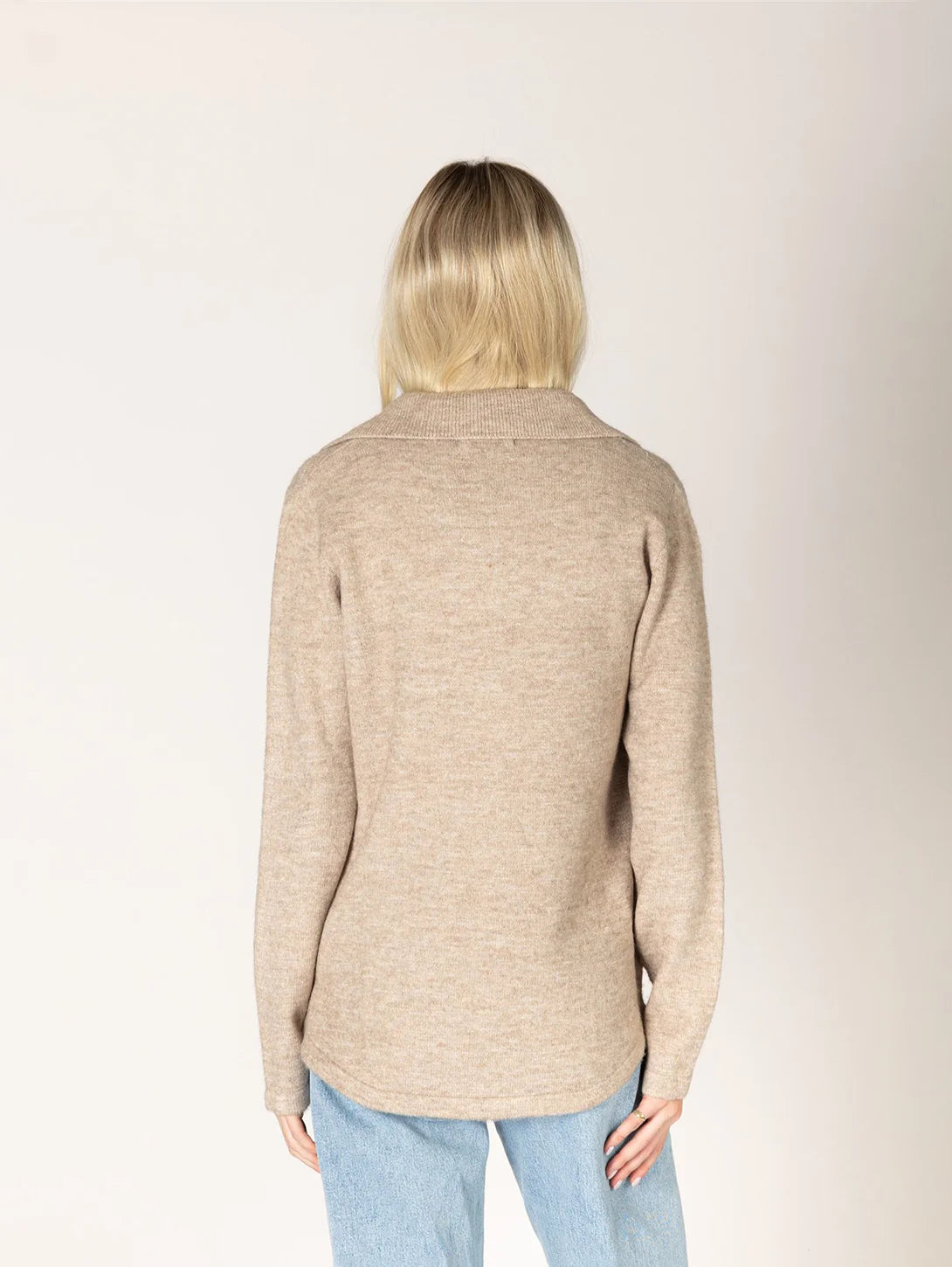 Lyla & Luxe Aarti Shacket - Putty