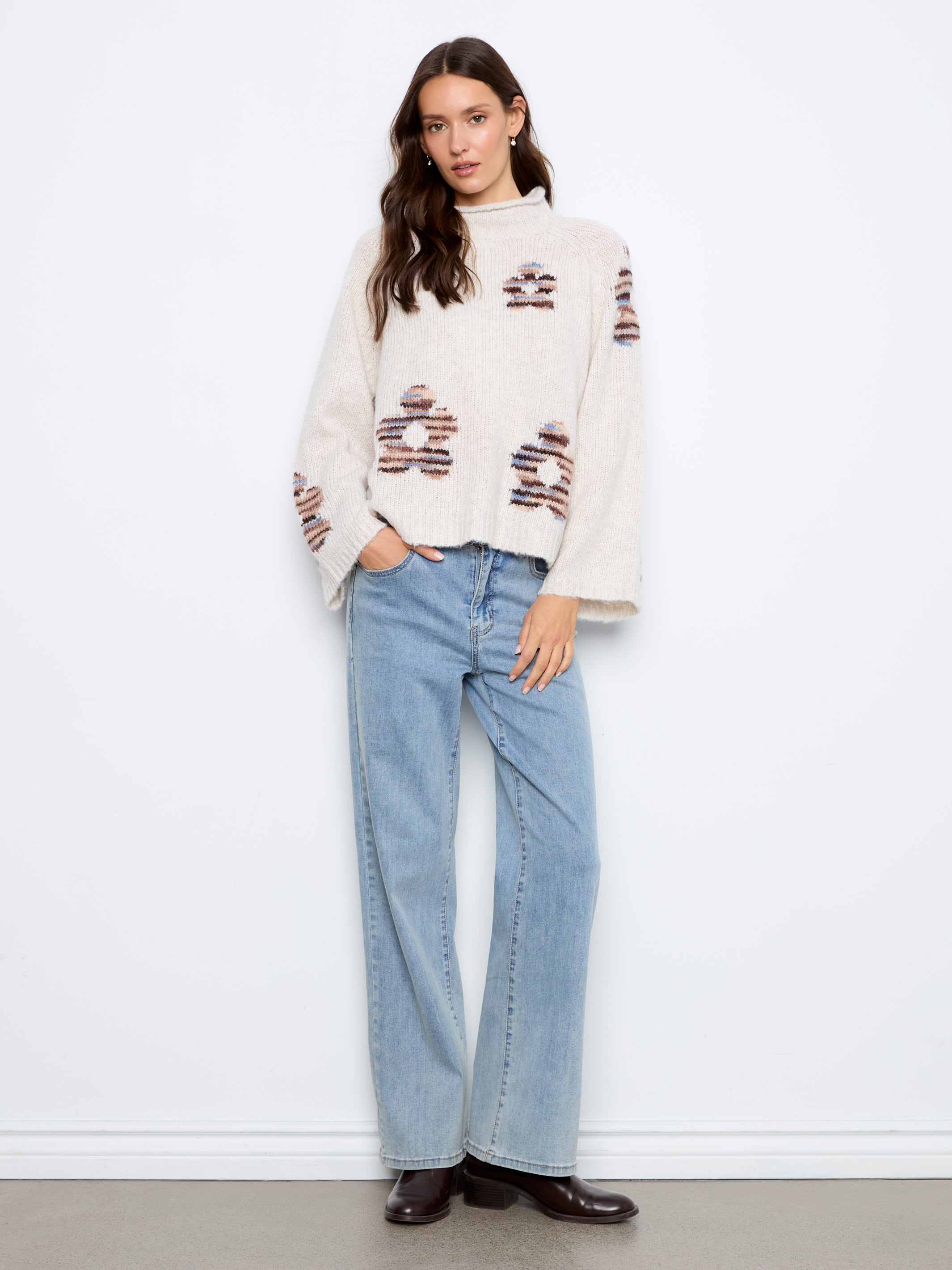 Charlie B Flora Sweater - Lake Tahoe