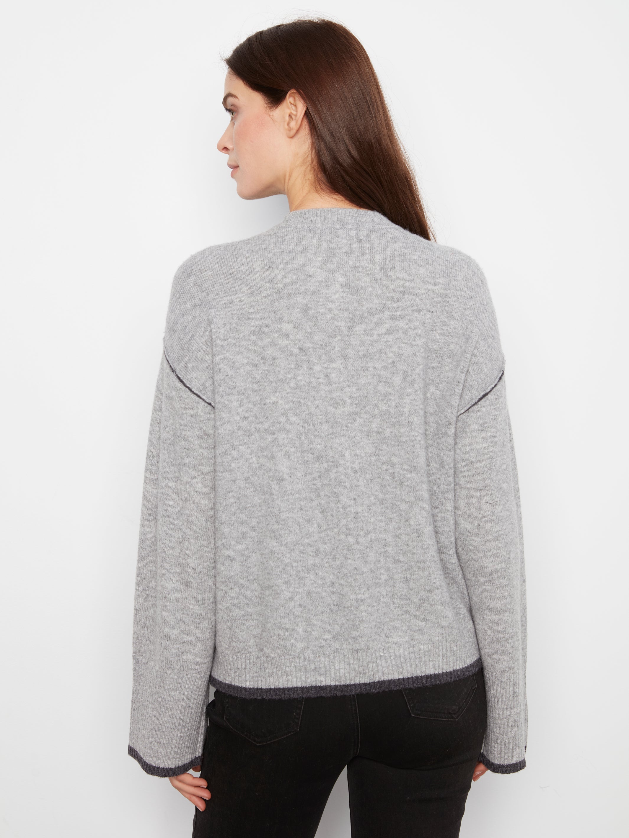 Charlie B Bella Sweater - Grey