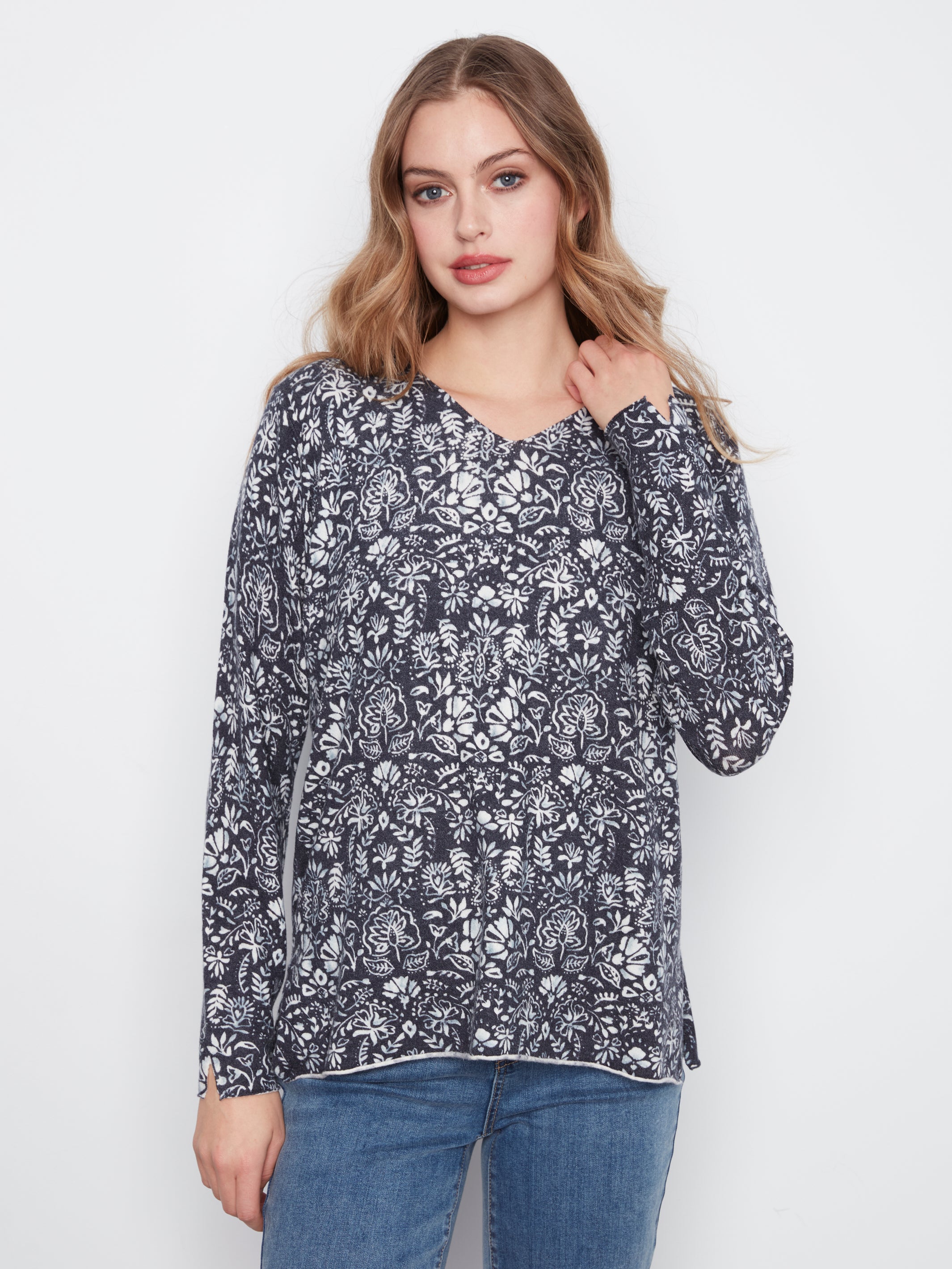 Charlie B Ida Sweater - Botanical