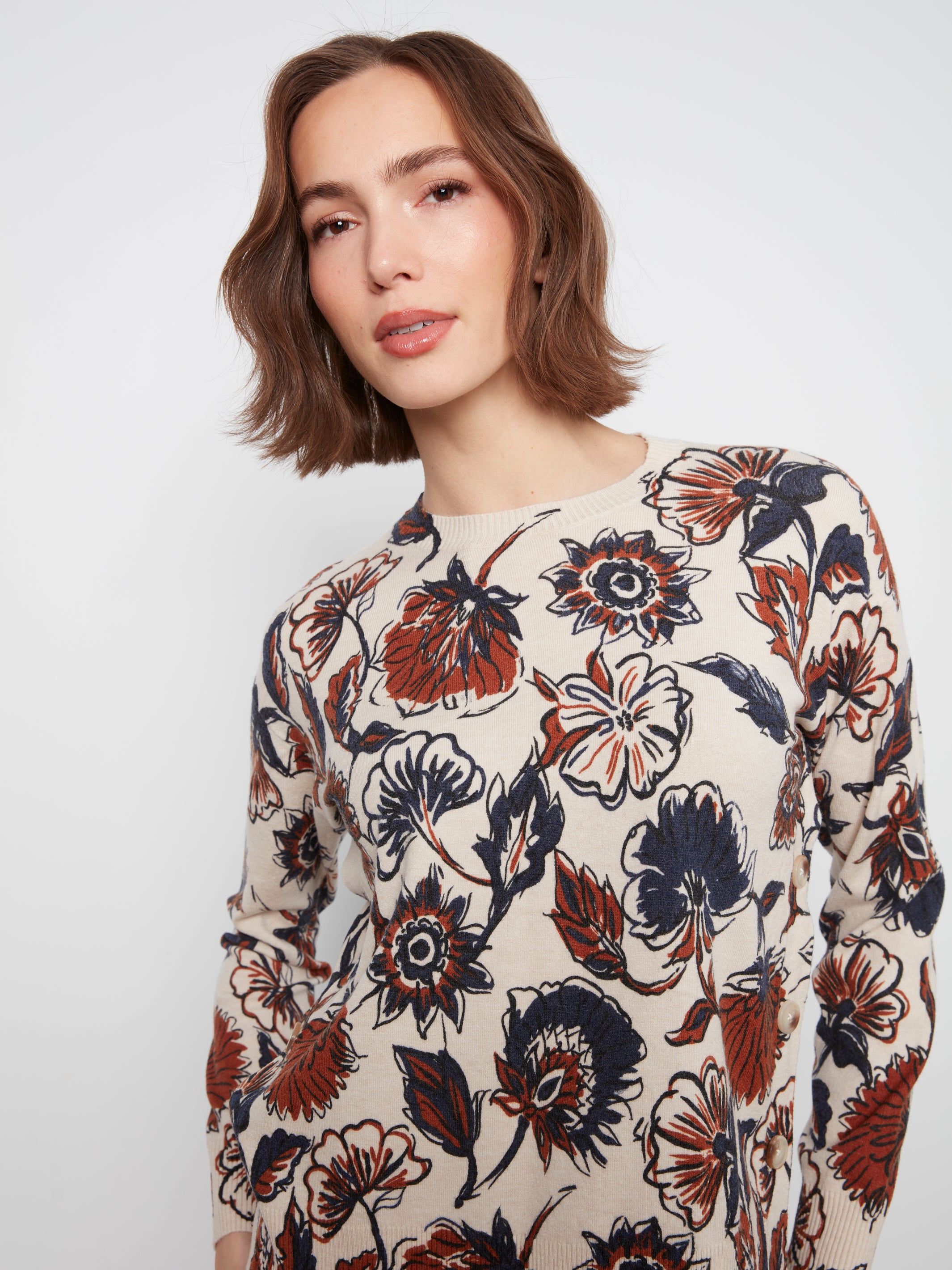 Charlie B Arielle Sweater - Fantasy