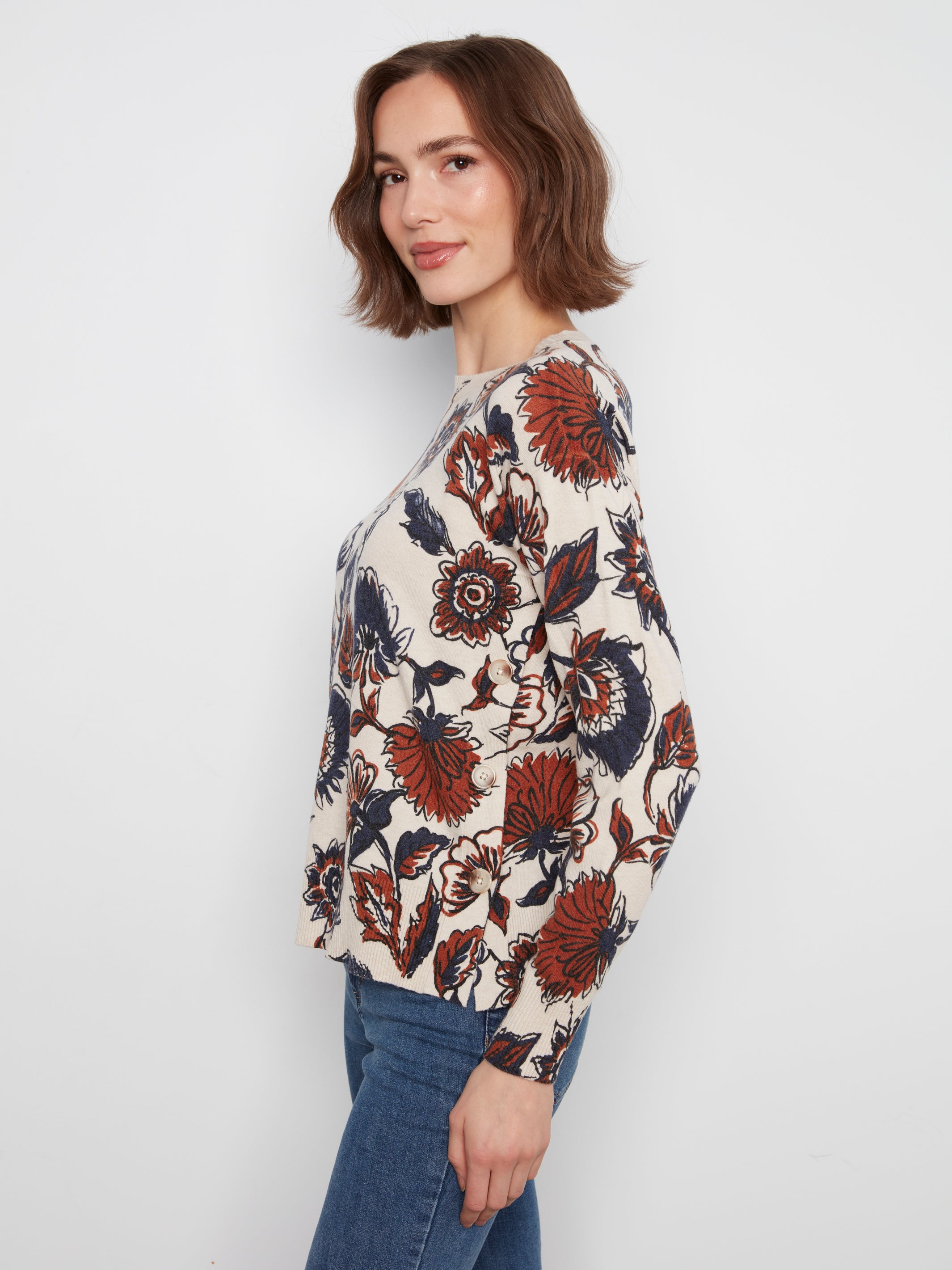 Charlie B Arielle Sweater - Fantasy