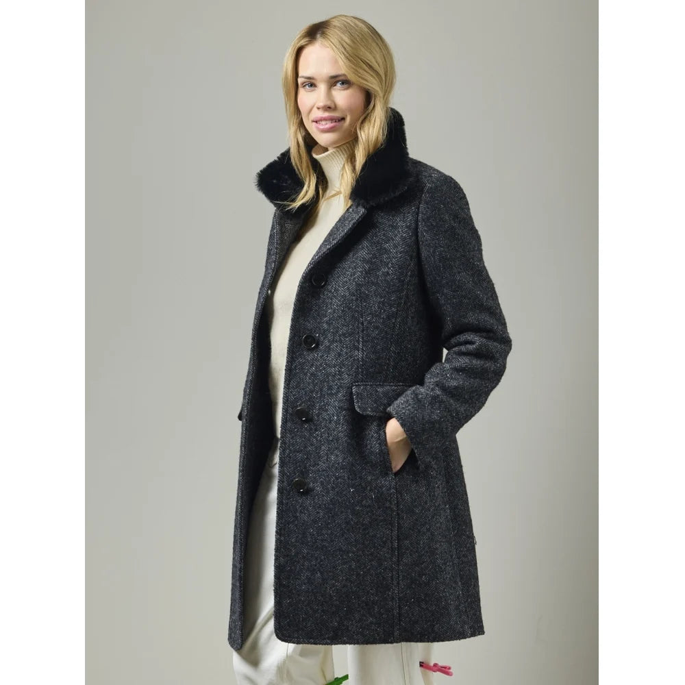 Junge Wool Coat - Grey