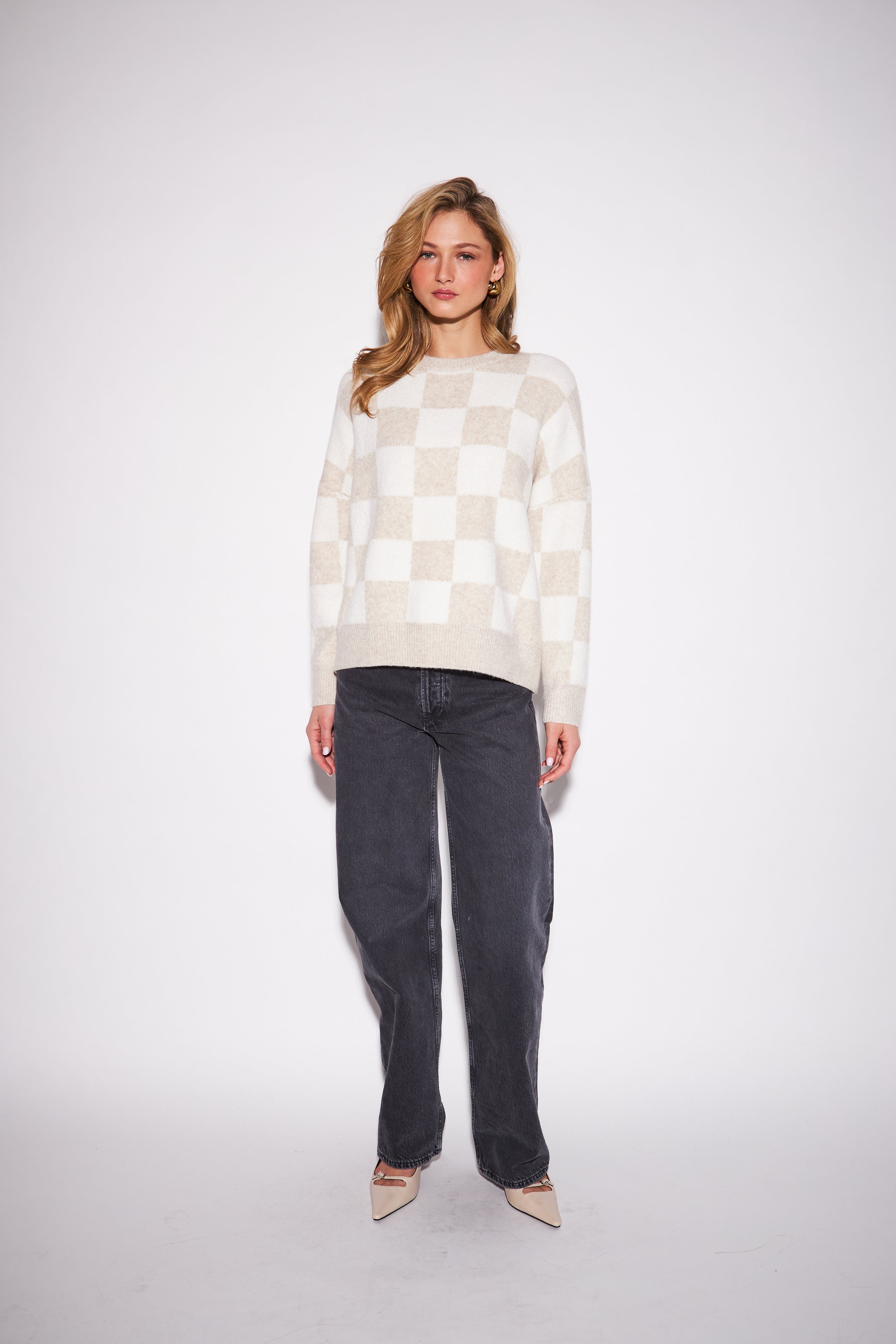 John & Jenn Hugo Sweater - Ivory