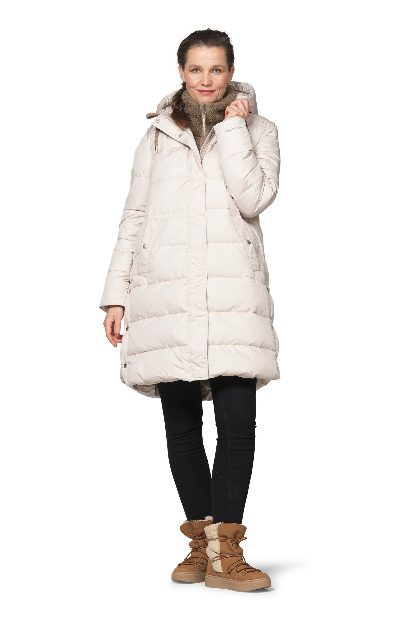 Ilse Jacobsen Peppy Winter Coat - Silver Grey
