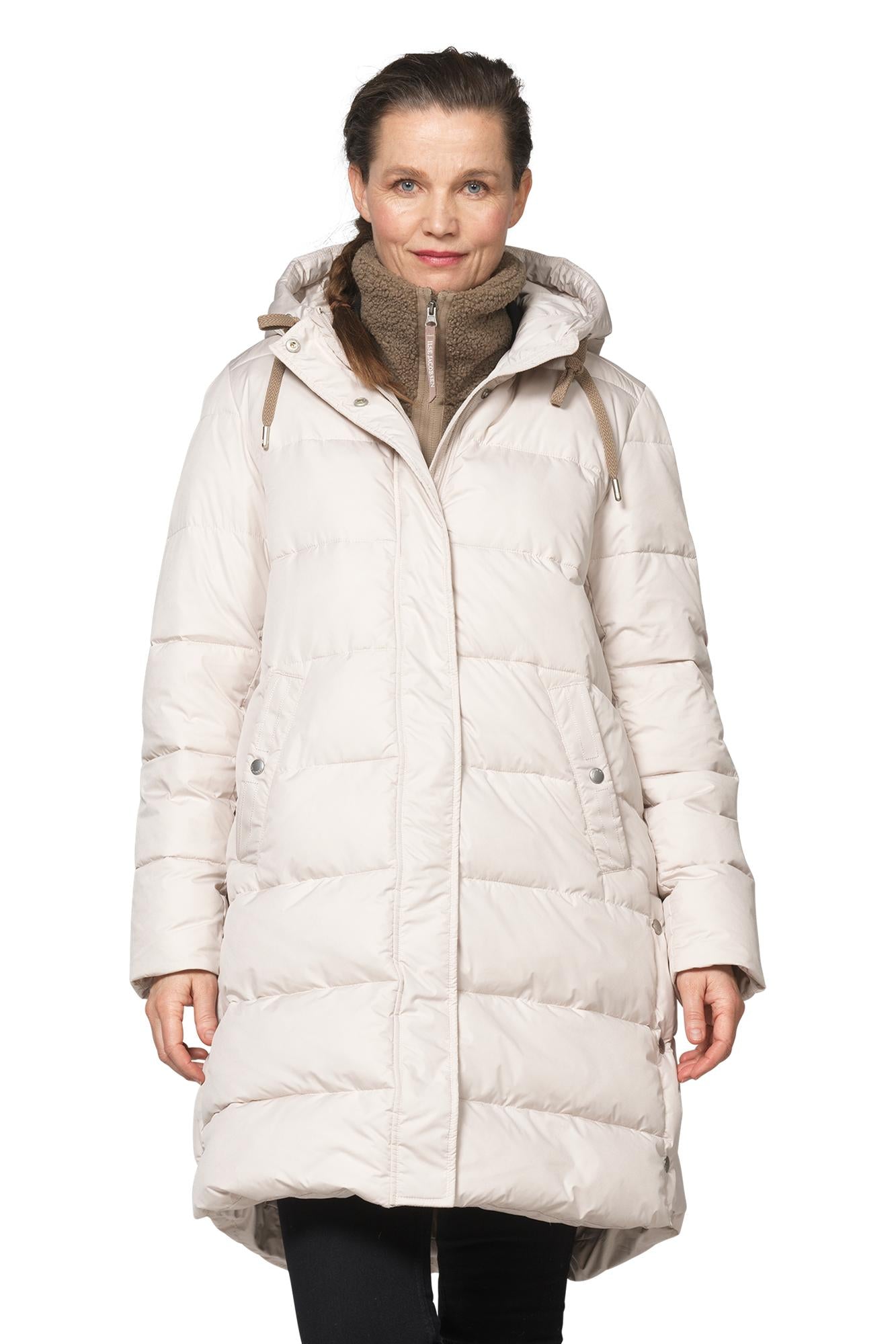 Ilse Jacobsen Peppy Winter Coat - Silver Grey