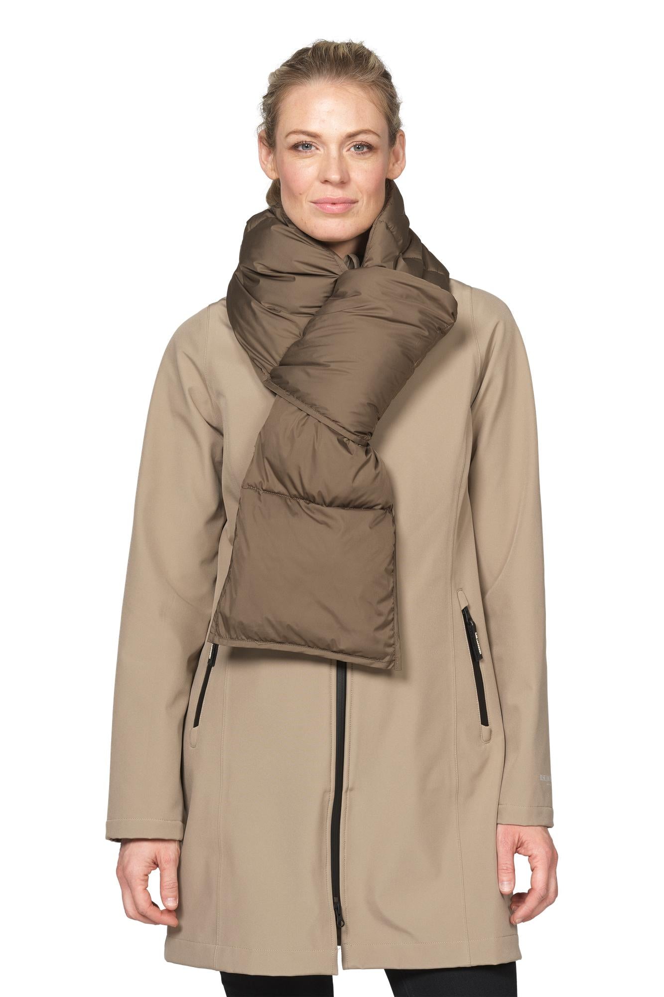 Ilse Jacobsen Peppy Puffy Scarf - Mud