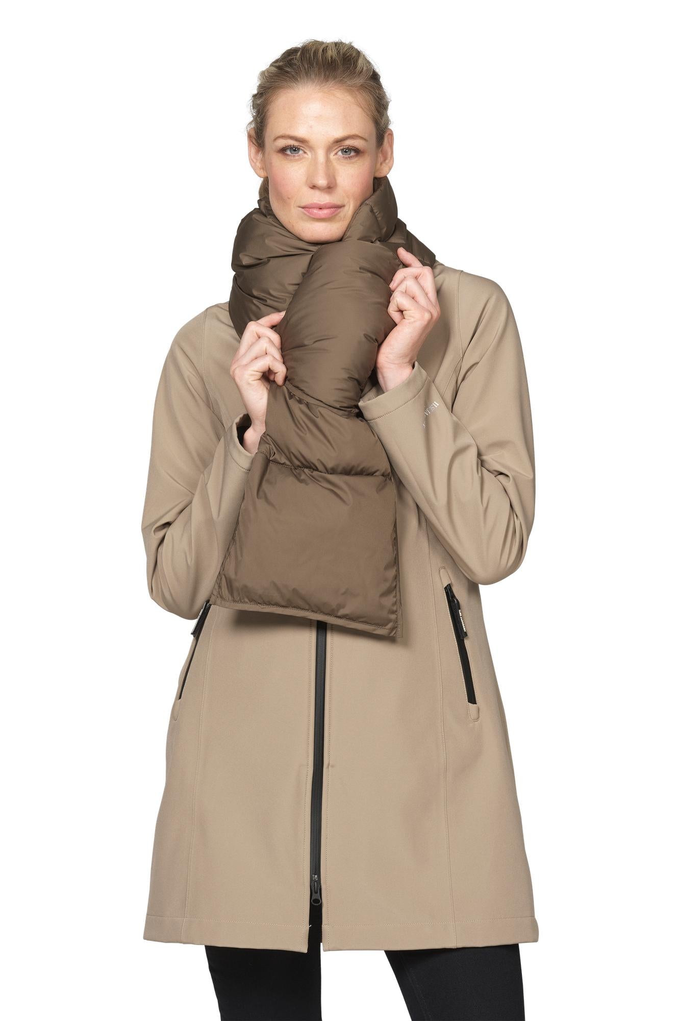 Ilse Jacobsen Peppy Puffy Scarf - Mud