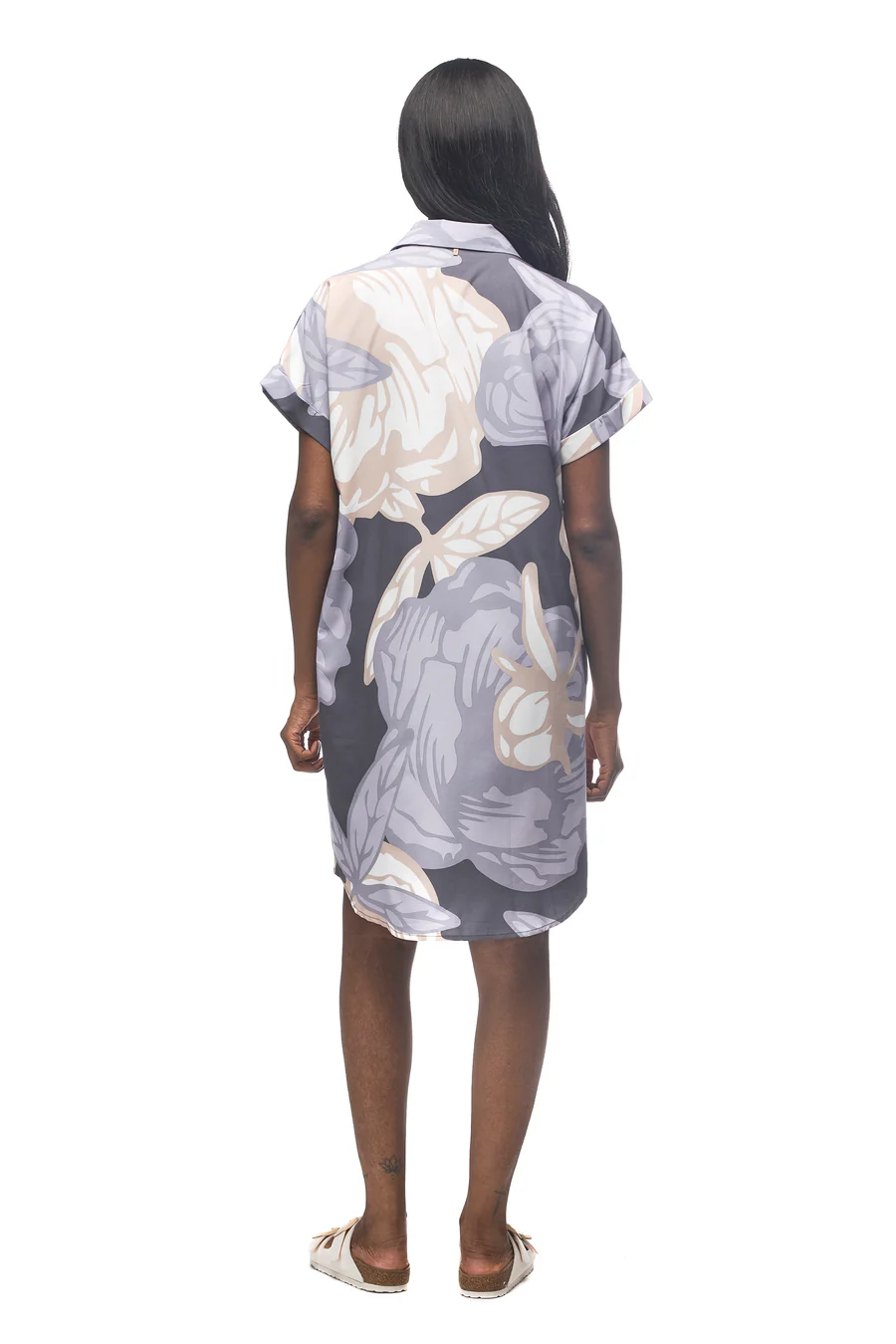 Indyeva Frivol Dress - Boreal Piwonia Print