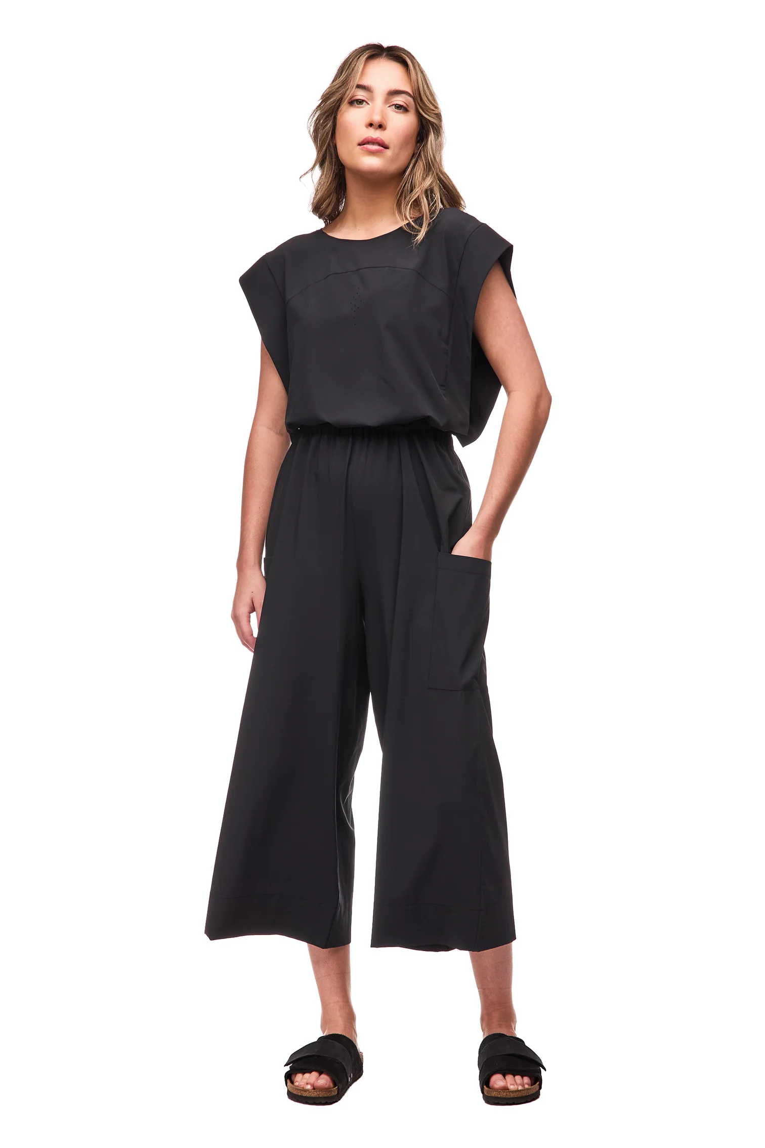 Indyeva Bryza Jumpsuit - Black