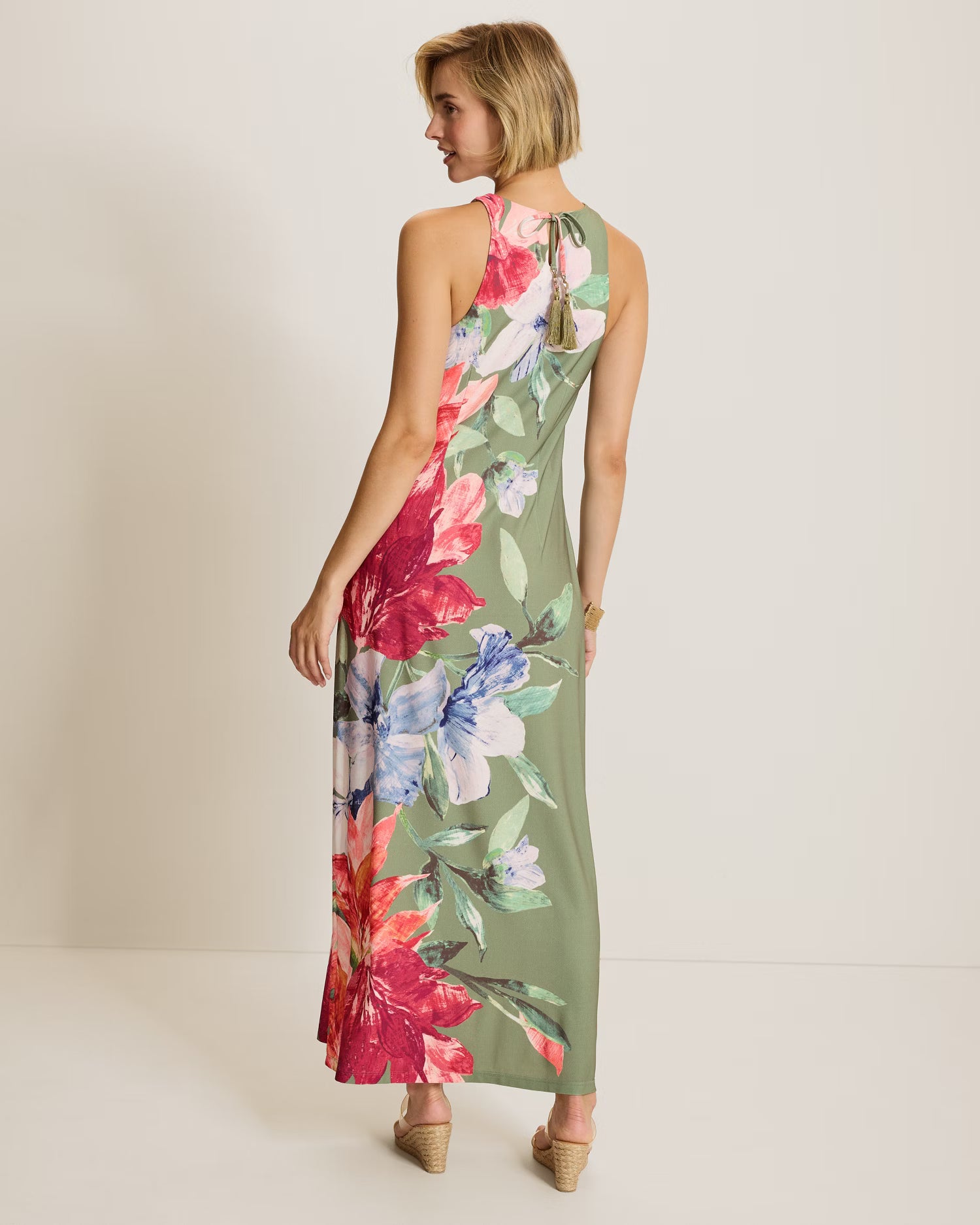Tommy Bahama Jasmina Island Bloom Maxi Dress - Dusty Sage