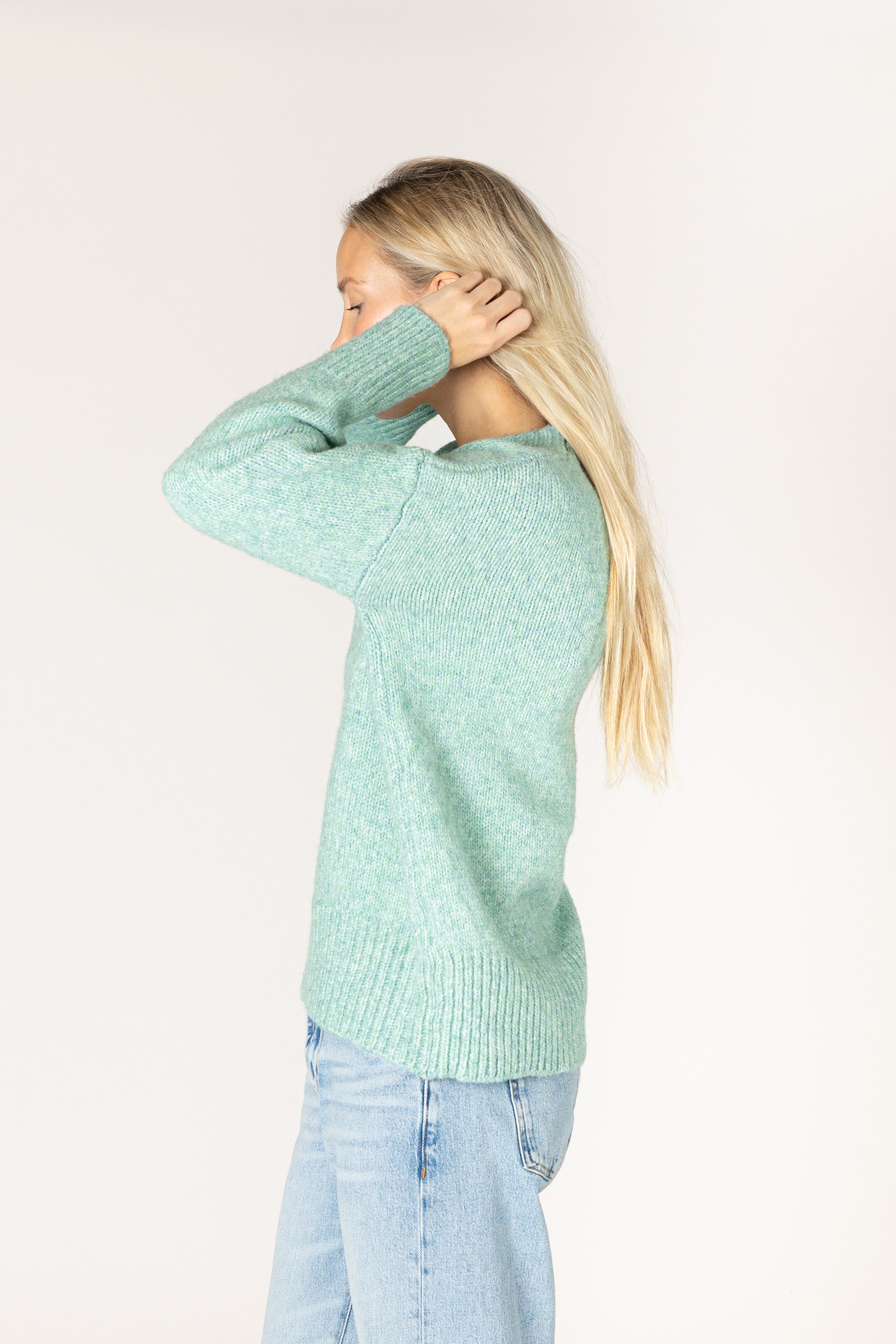 Lyla & Luxe Tanya Sweater - Sprout