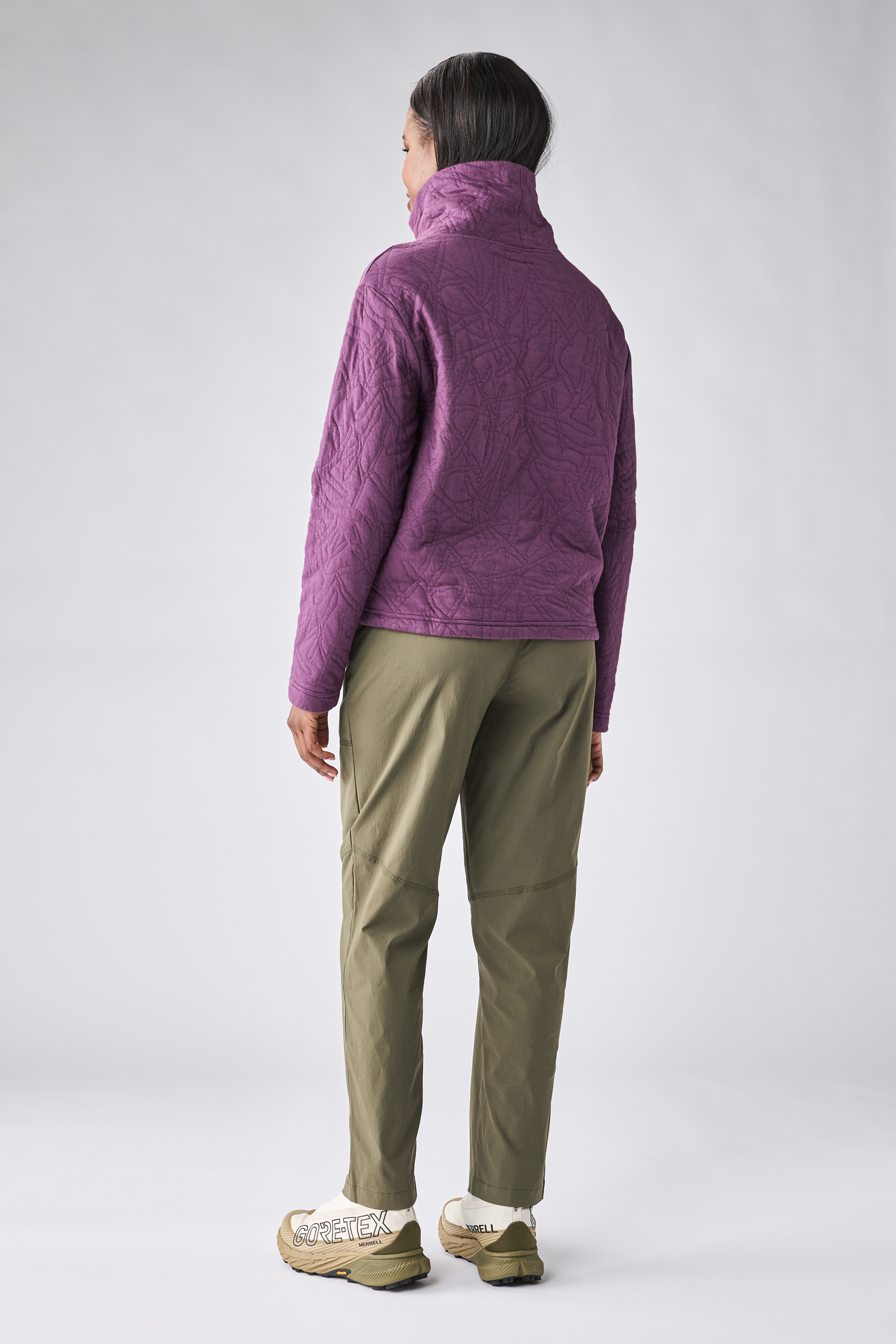 Indyeva Relevo Sweatshirt - Elderberry