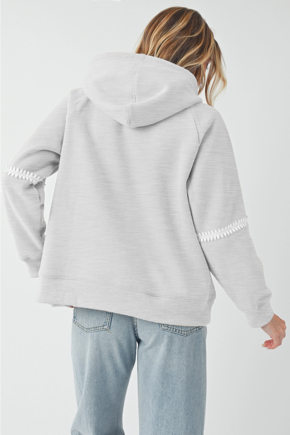 AEMI Didi Hoodie - Heather Grey Clothing - Tops - Sweaters - Sweatshirts by Aemi | Grace the Boutique