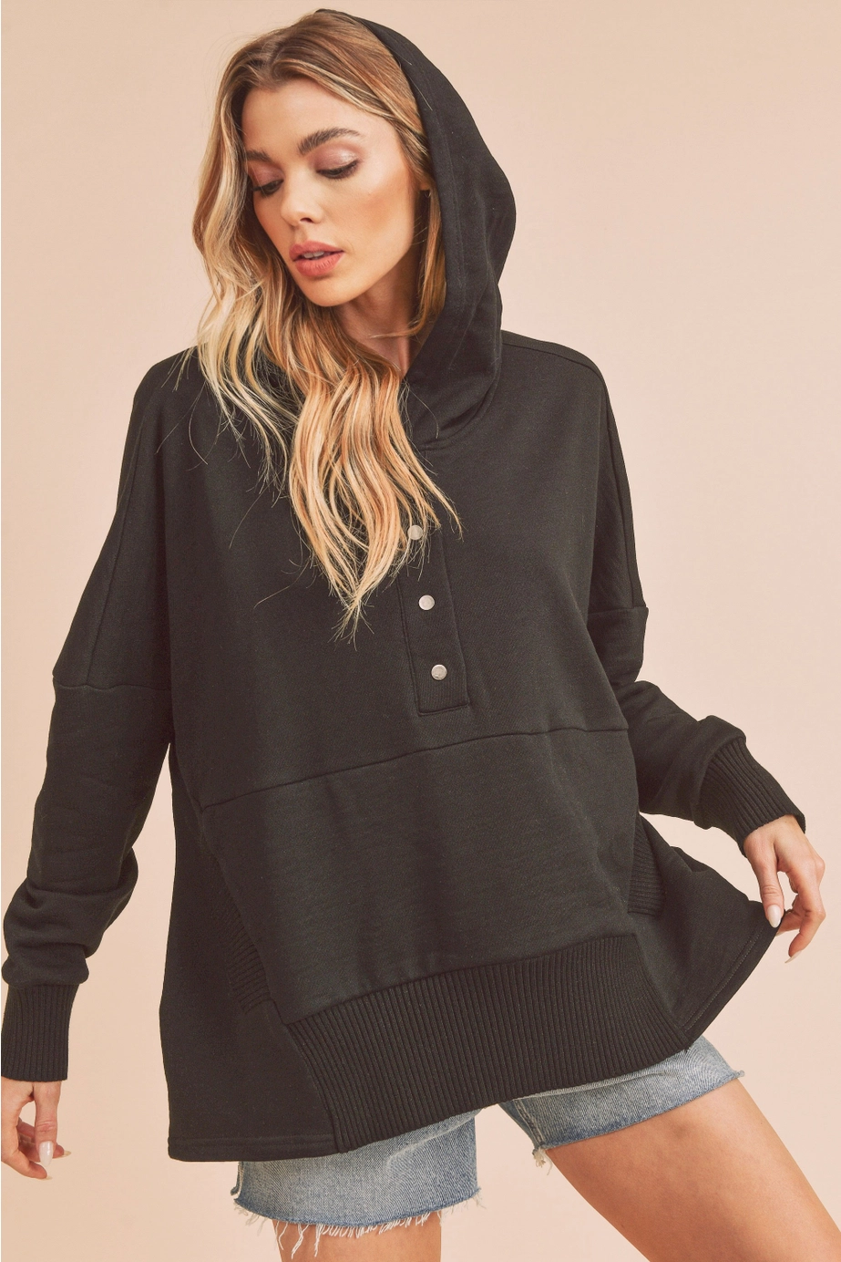 AEMI Vivi Pullover - Black Clothing - Tops - Tunics by Aemi | Grace the Boutique