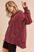 AEMI Vivi Pullover - Bordeaux Clothing - Tops - Tunics by Aemi | Grace the Boutique