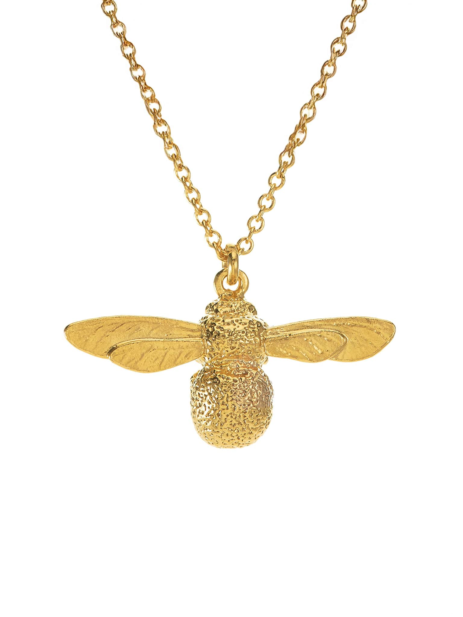 Alex Monroe Gold Baby Bee Necklace