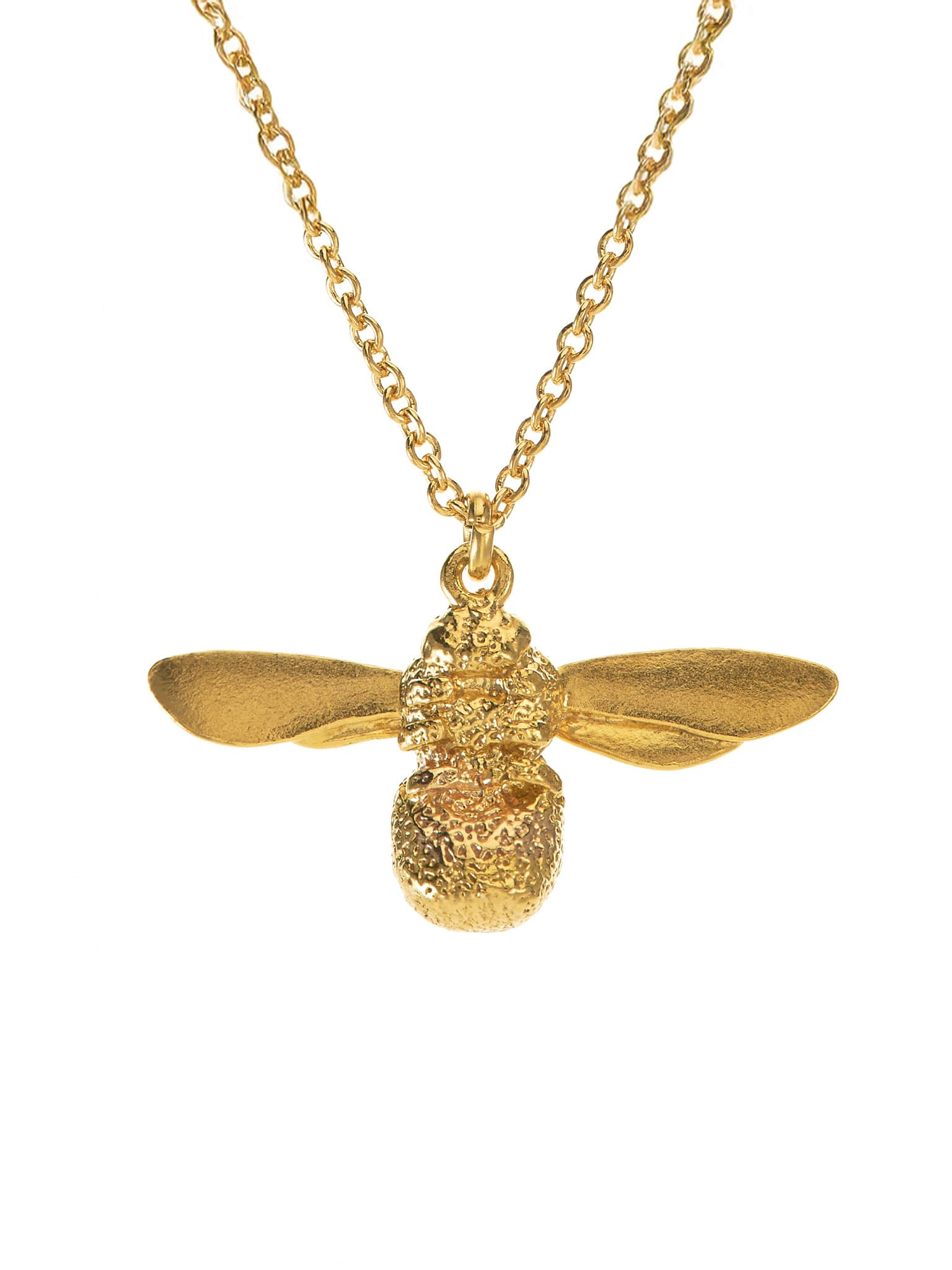 Alex Monroe Gold Baby Bee Necklace