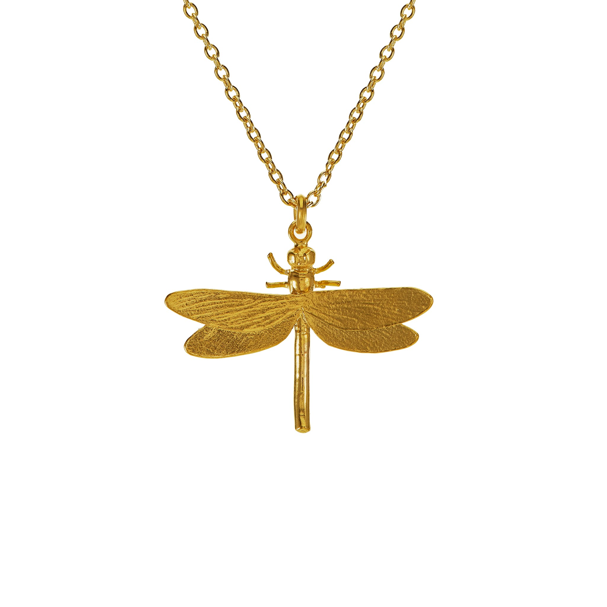 Alex Monroe Gold Dragonfly Necklace
