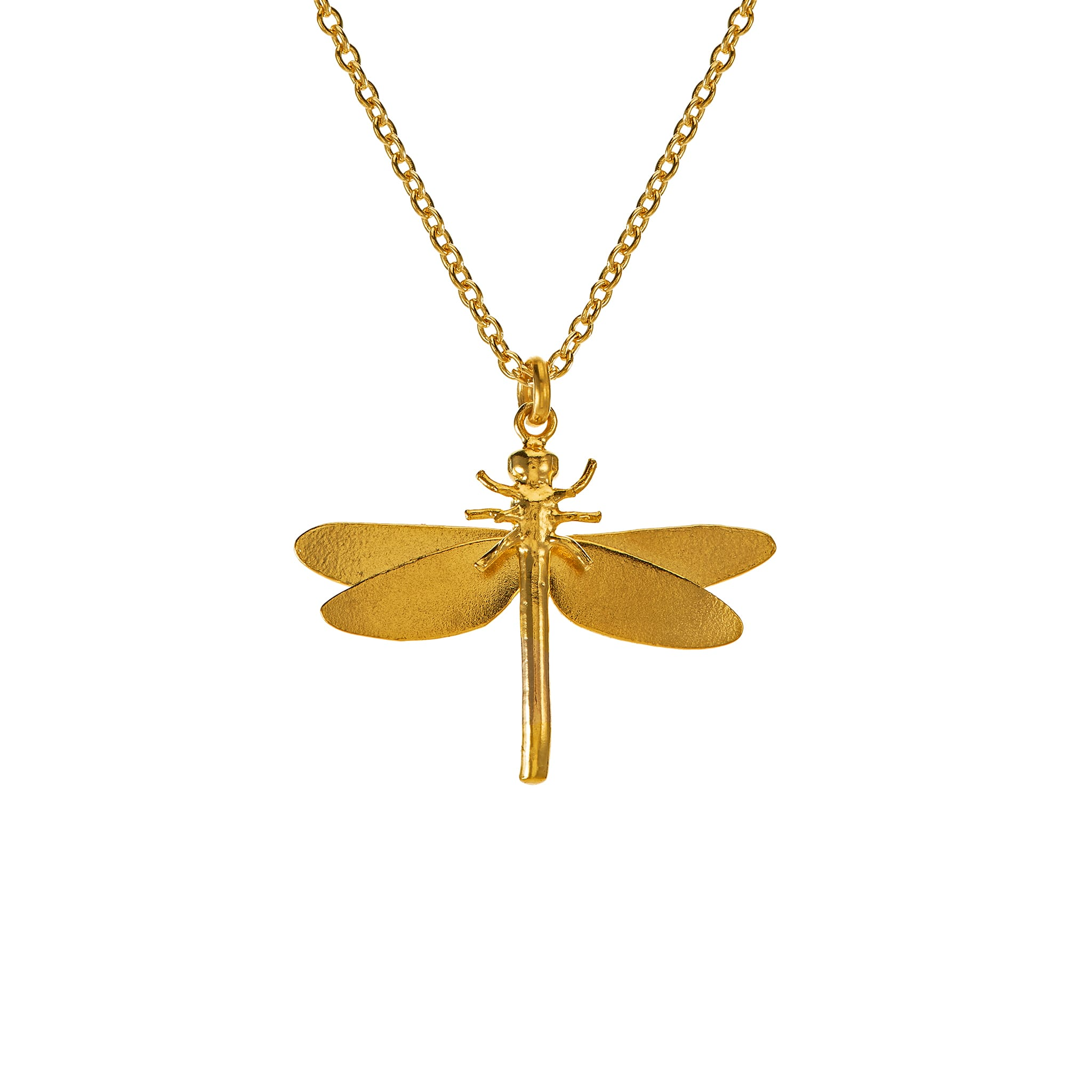 Alex Monroe Gold Dragonfly Necklace