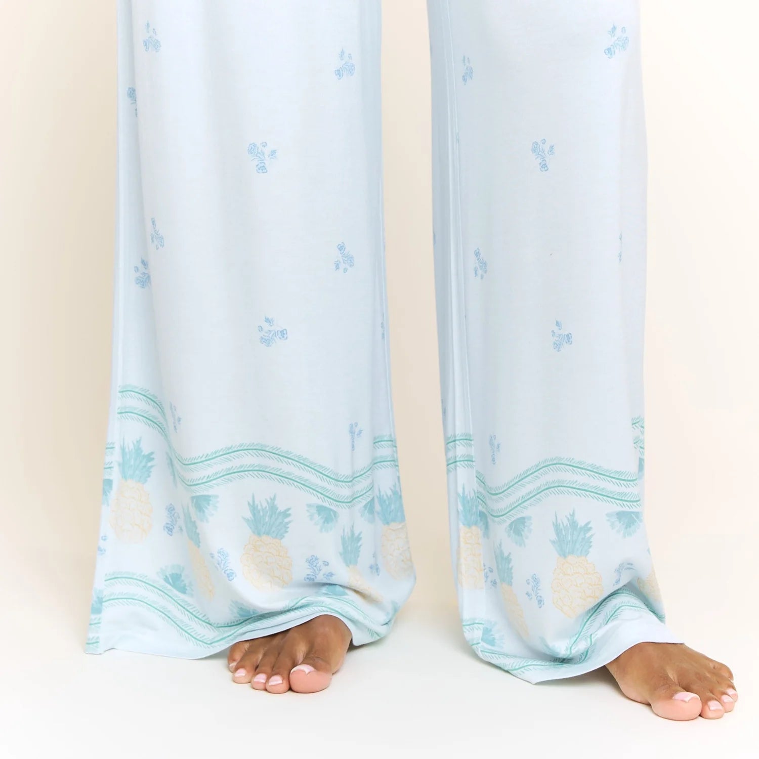 Honeydew All American V Tank Pant Set - Ocean Glow Pineapple