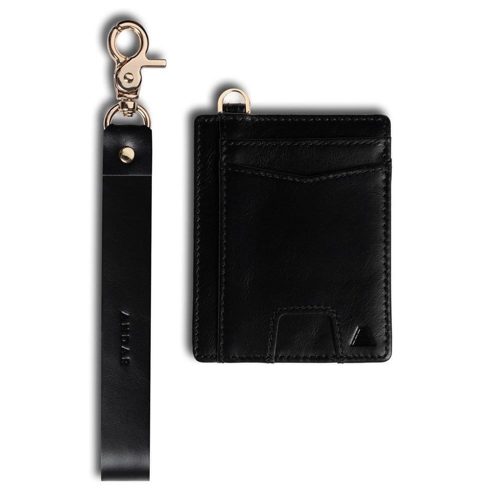 Andar Denner Wallet - Black & Gold