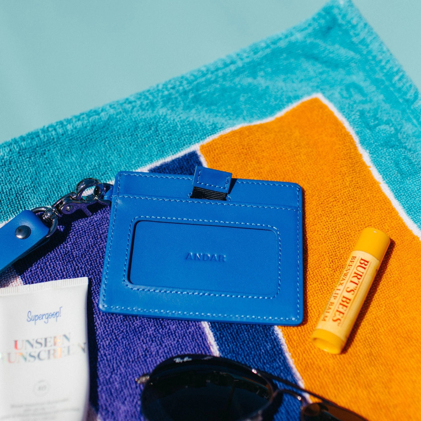 Andar Denner Wallet - Cobalt
