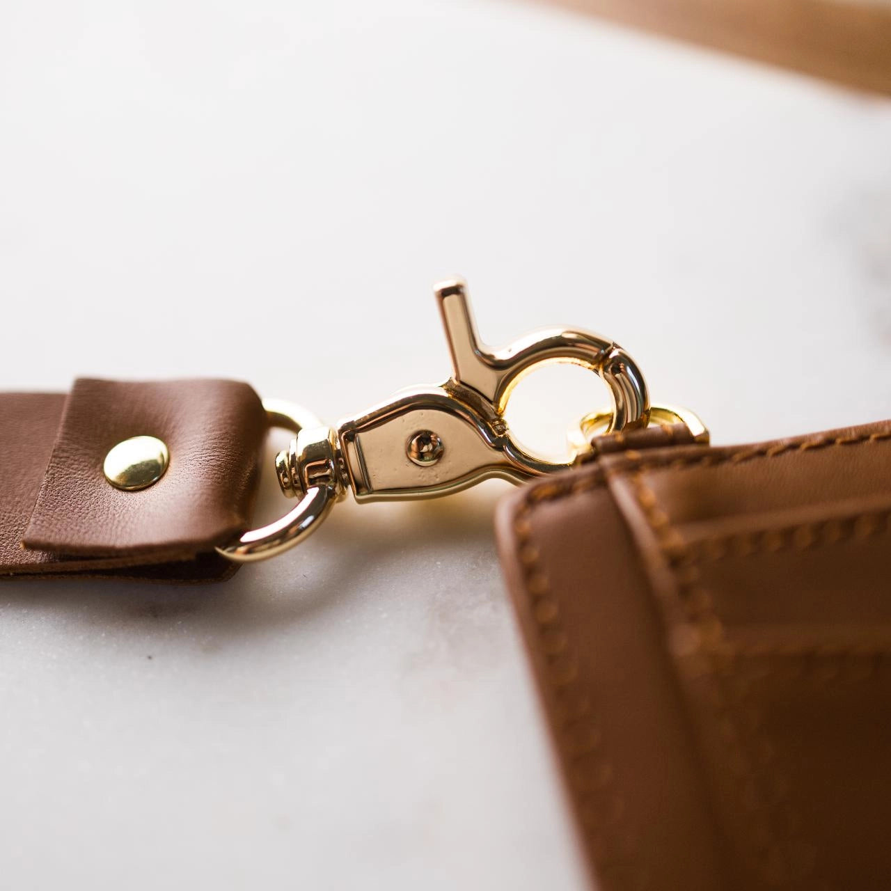 Andar Denner Wallet - Cognac Tan